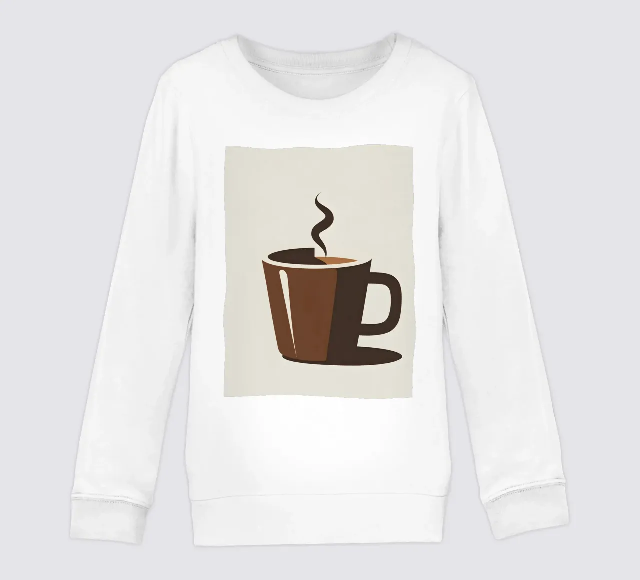 Sagoma di una tazza di caffè felpa bambino da LIFESTYLE OBJECTS
