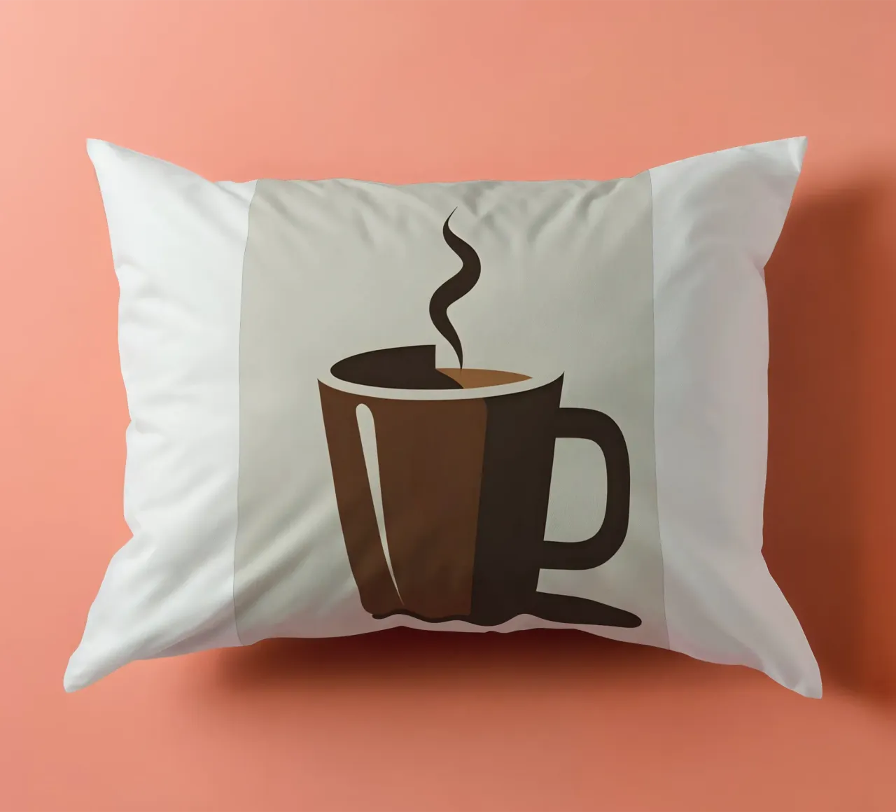 Sagoma di una tazza di caffè cuscino da LIFESTYLE OBJECTS