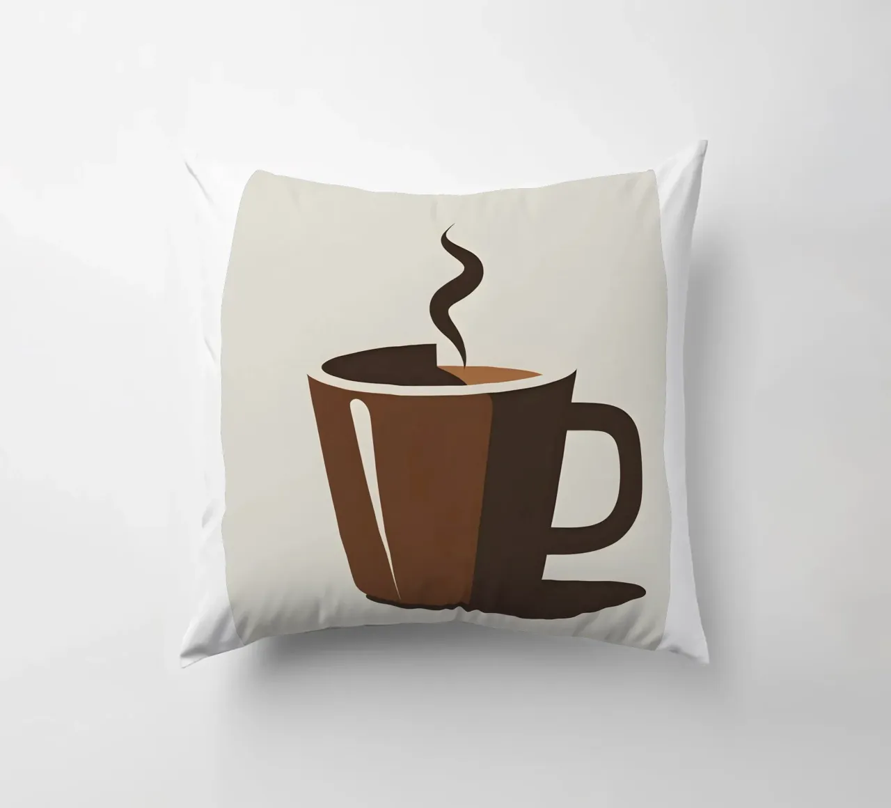 Sagoma di una tazza di caffè cuscino da LIFESTYLE OBJECTS