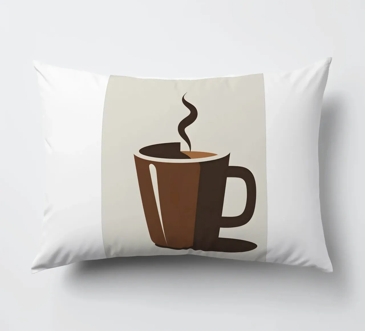 Sagoma di una tazza di caffè cuscino da LIFESTYLE OBJECTS