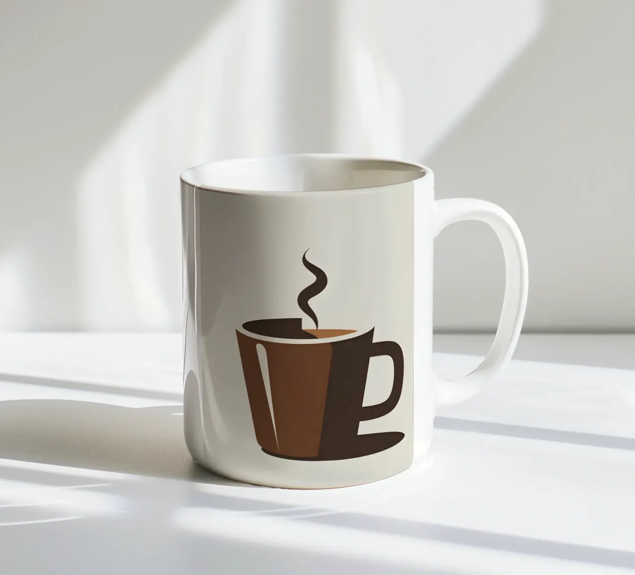 Sagoma di una tazza di caffè tazza in ceramica da LIFESTYLE OBJECTS