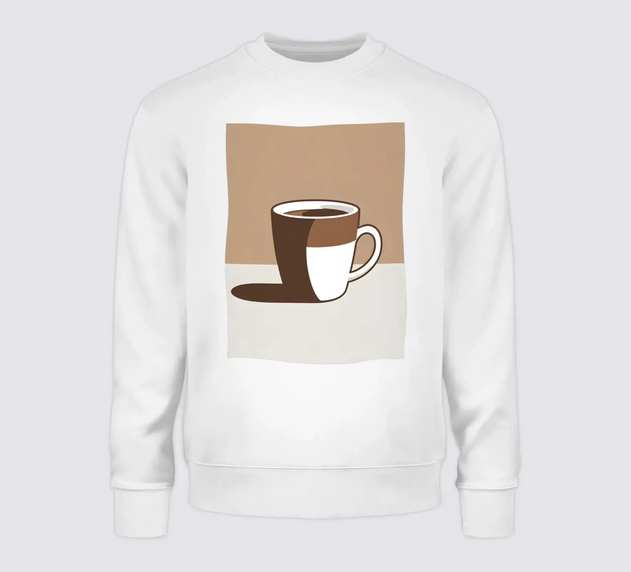 Sagoma di una tazza di caffè felpa da LIFESTYLE OBJECTS
