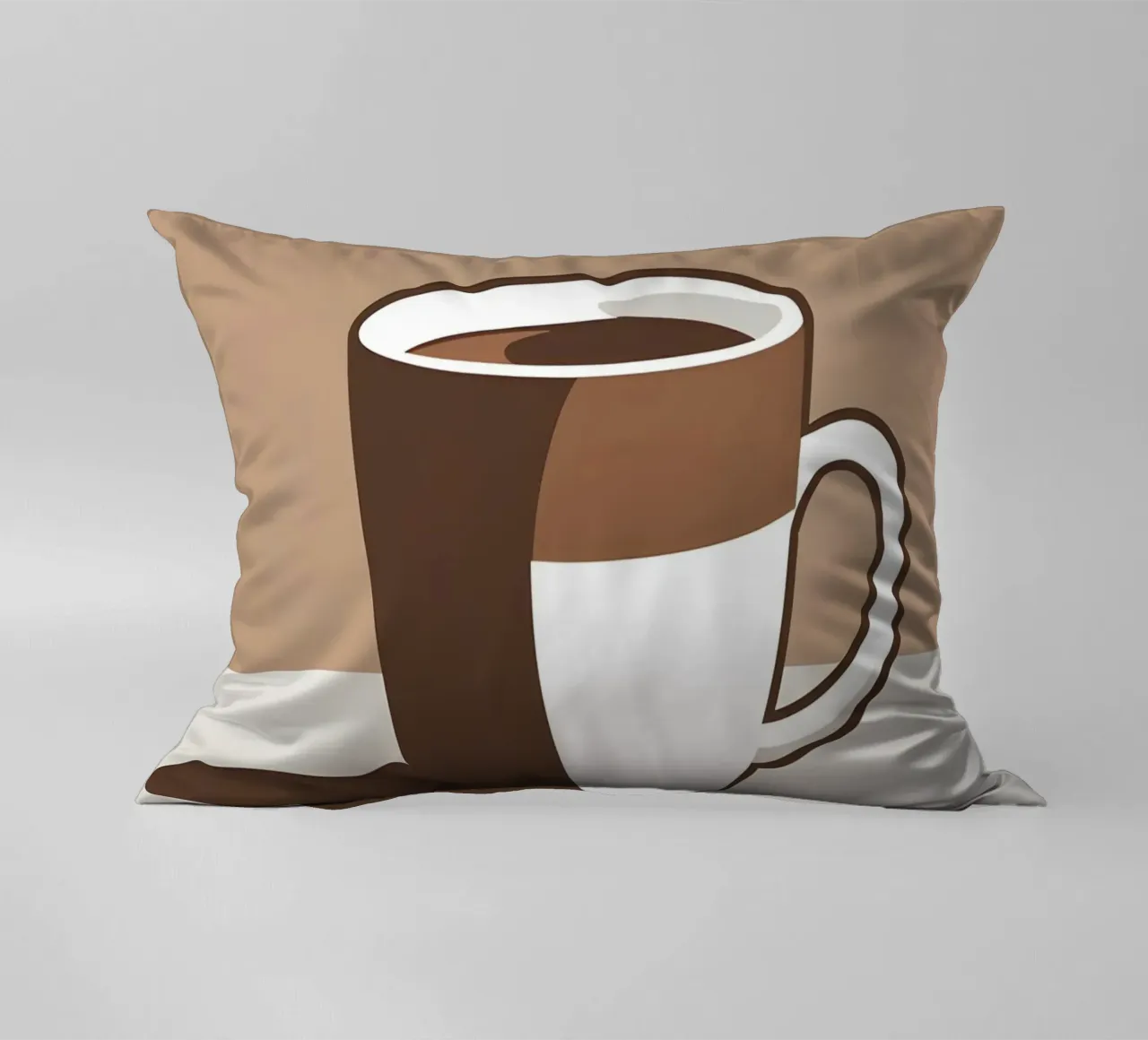 Sagoma di una tazza di caffè cuscino da LIFESTYLE OBJECTS
