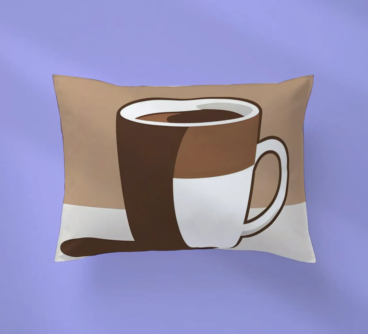 Sagoma di una tazza di caffè cuscino da LIFESTYLE OBJECTS