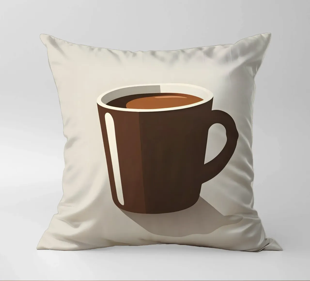 Sagoma di una tazza di caffè cuscino da LIFESTYLE OBJECTS
