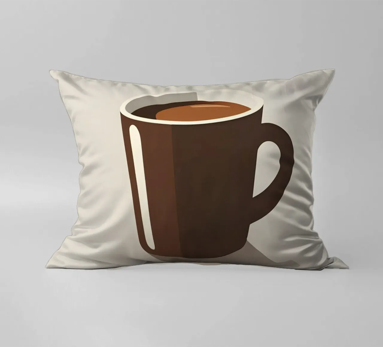 Sagoma di una tazza di caffè cuscino da LIFESTYLE OBJECTS
