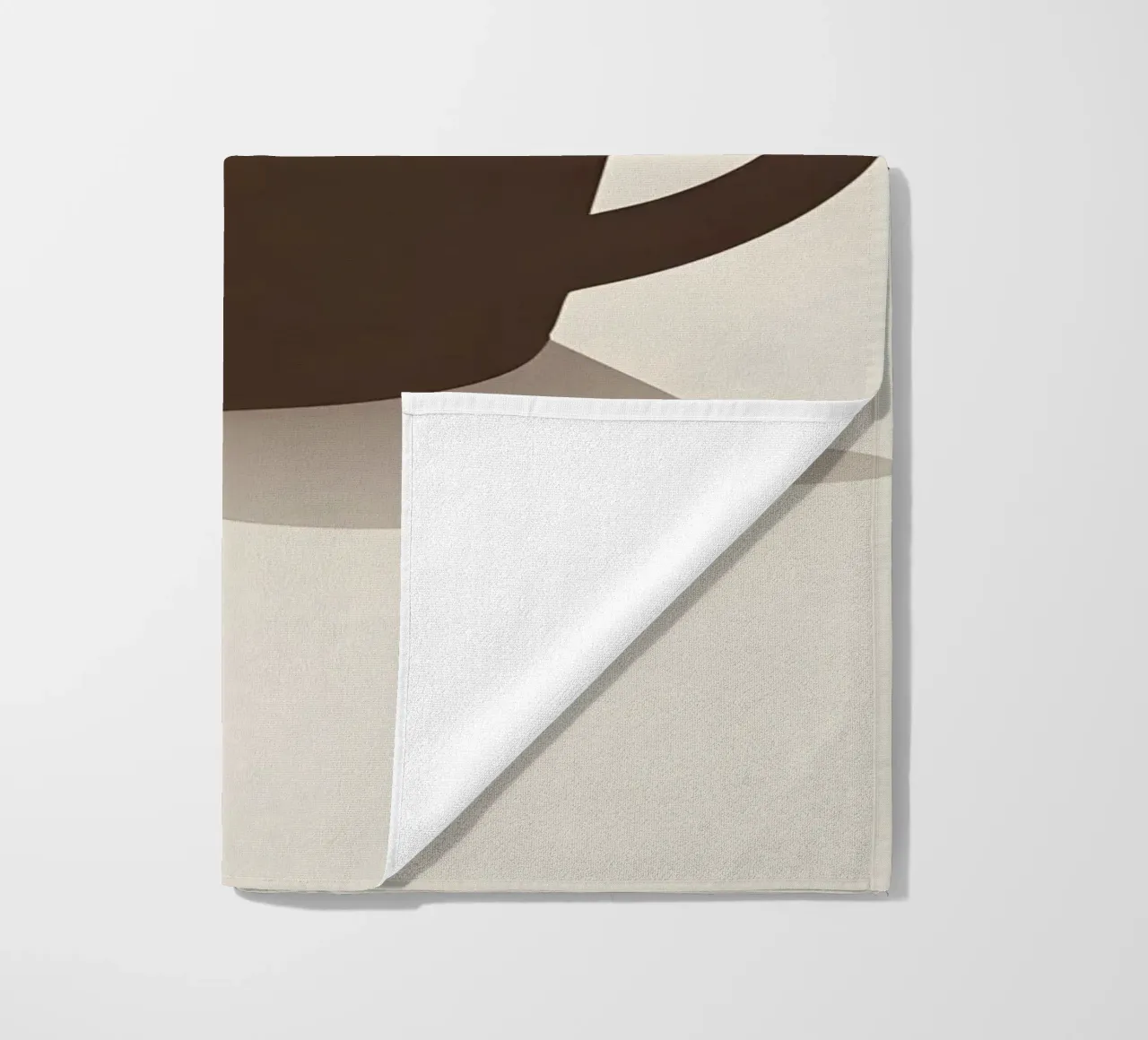 Sagoma di una tazza di caffè telo mare da LIFESTYLE OBJECTS