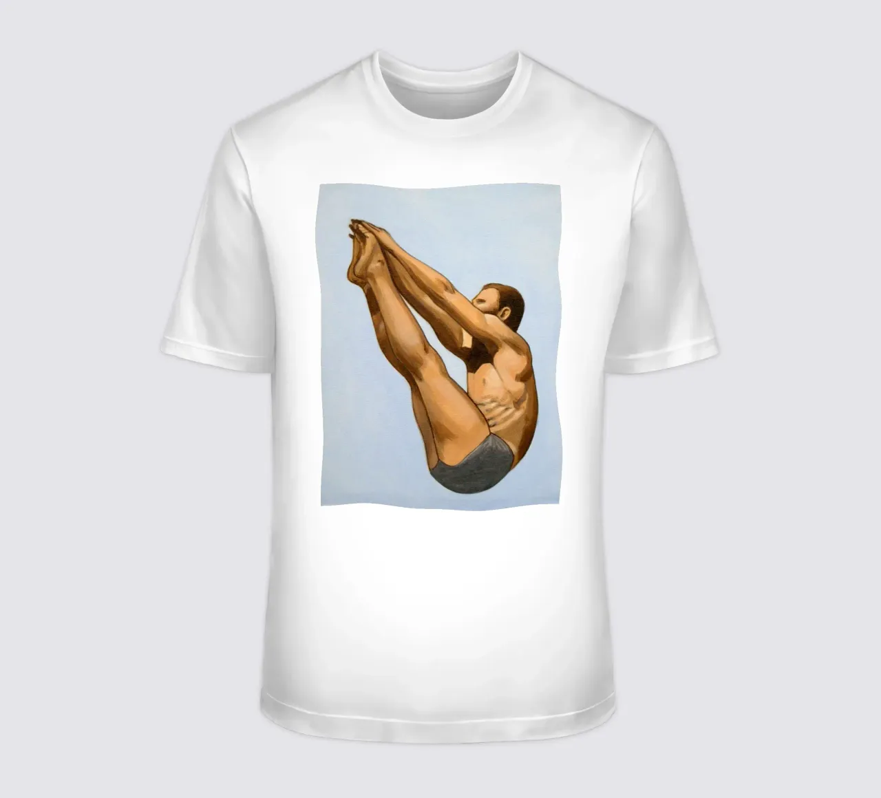 High Diver (Side View) - Sarah Morrissette t-shirt da Rachelwhell