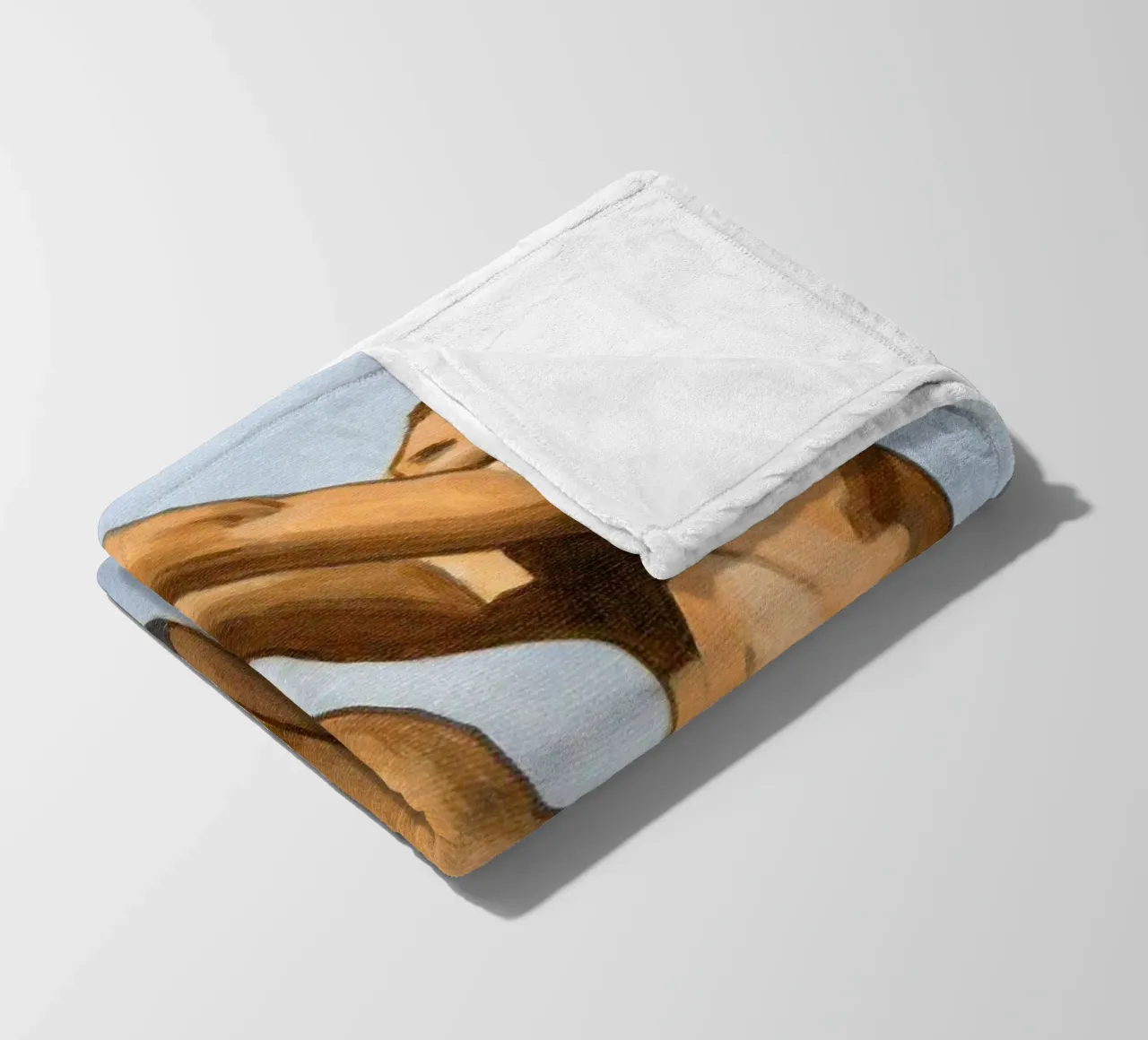 High Diver (Side View) - Sarah Morrissette coperta in pile da Rachelwhell