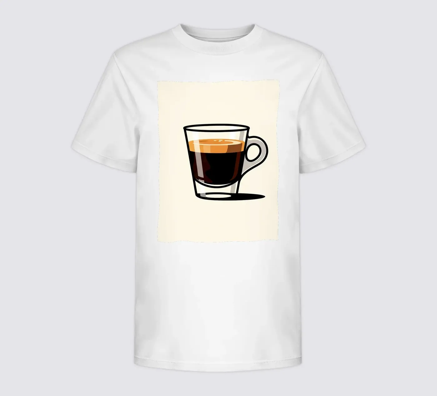 espresso kinder t-shirt van LIFESTYLE OBJECTS