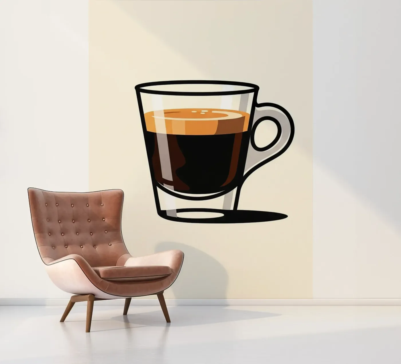 espresso fotobehang van LIFESTYLE OBJECTS