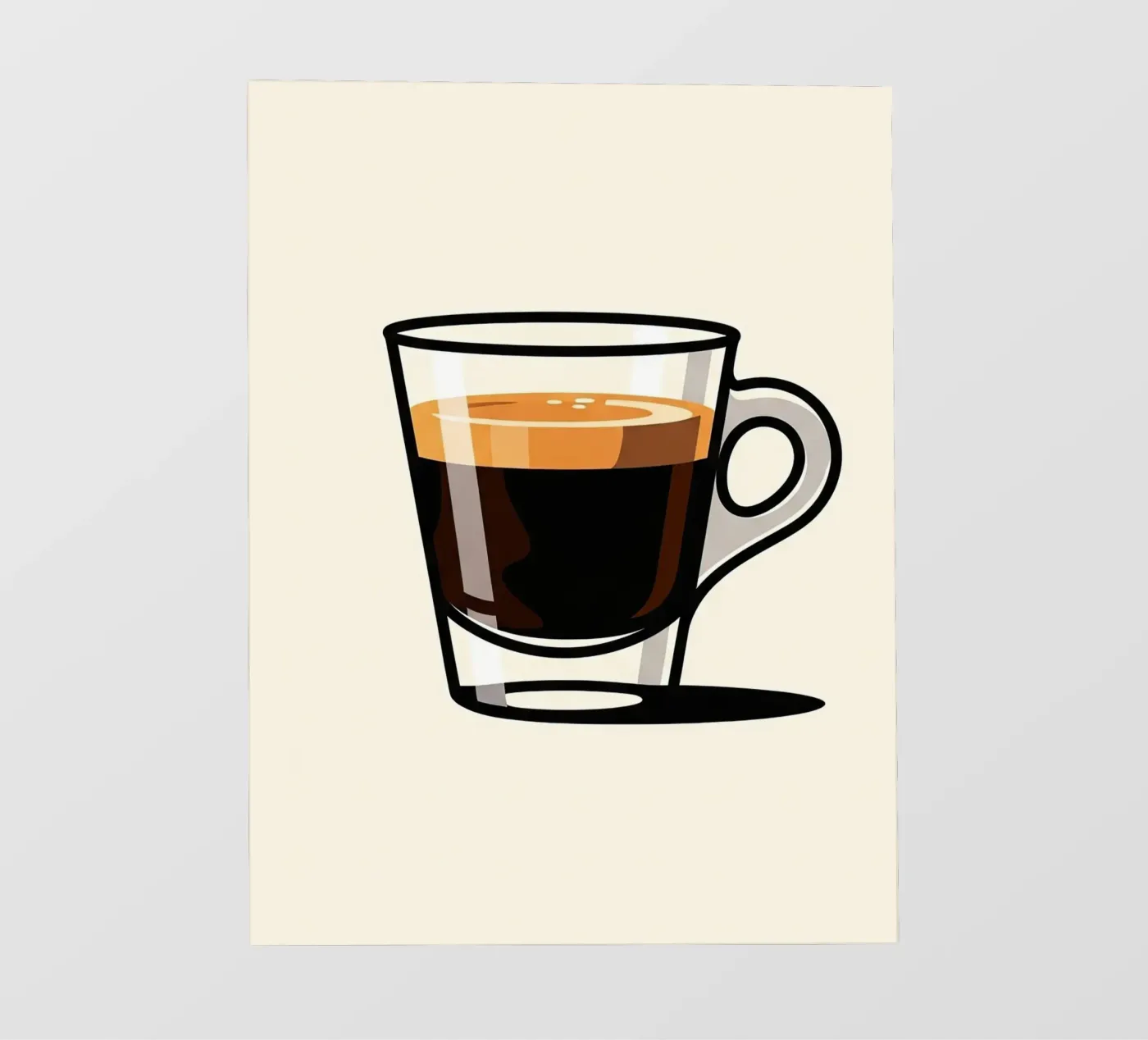 espresso fotobehang van LIFESTYLE OBJECTS