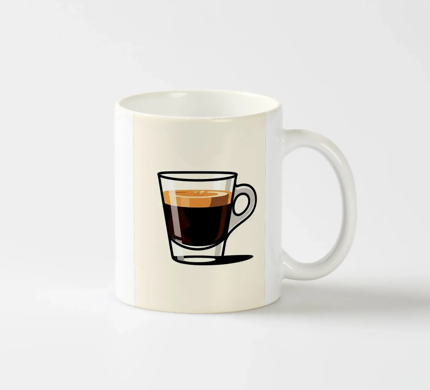 espresso ceramic mug by LIFESTYLE OBJECTS
