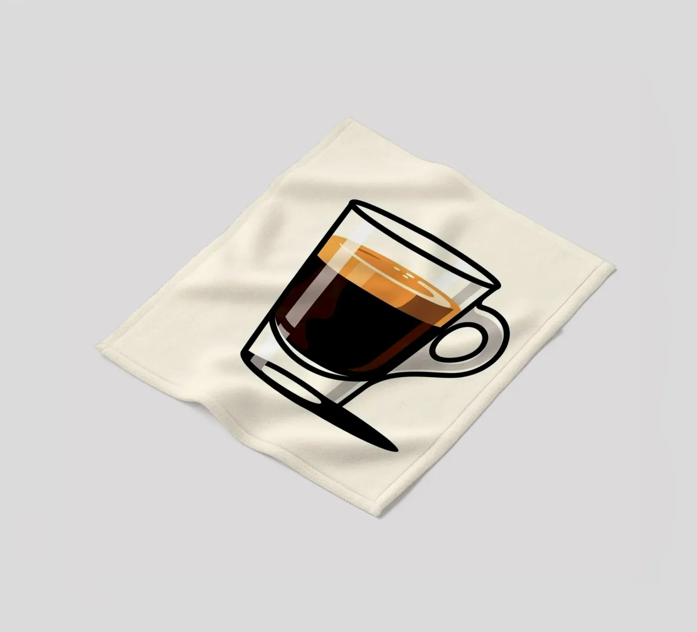 espresso fleece blanket by LIFESTYLE OBJECTS
