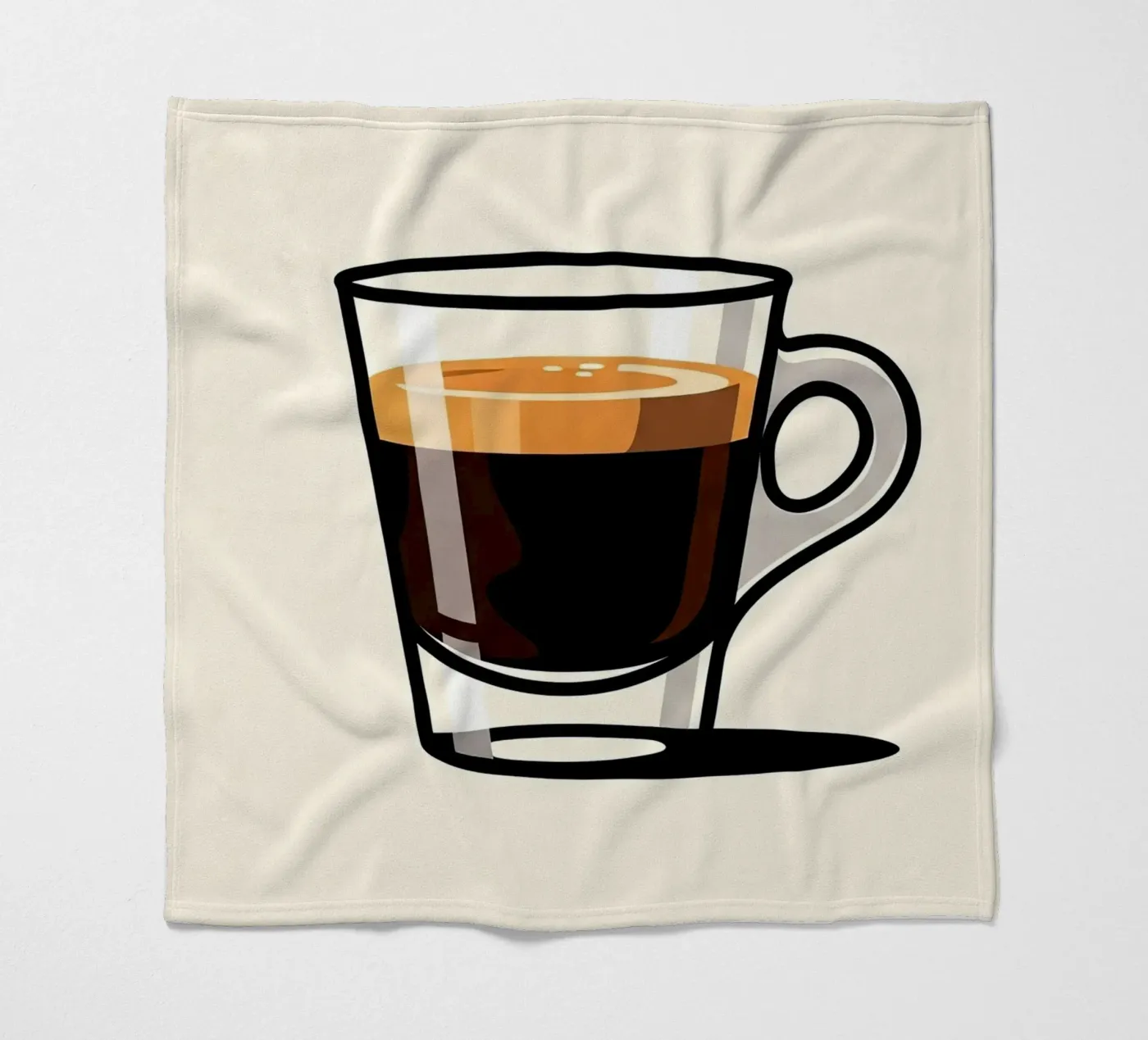 espresso fleece blanket by LIFESTYLE OBJECTS