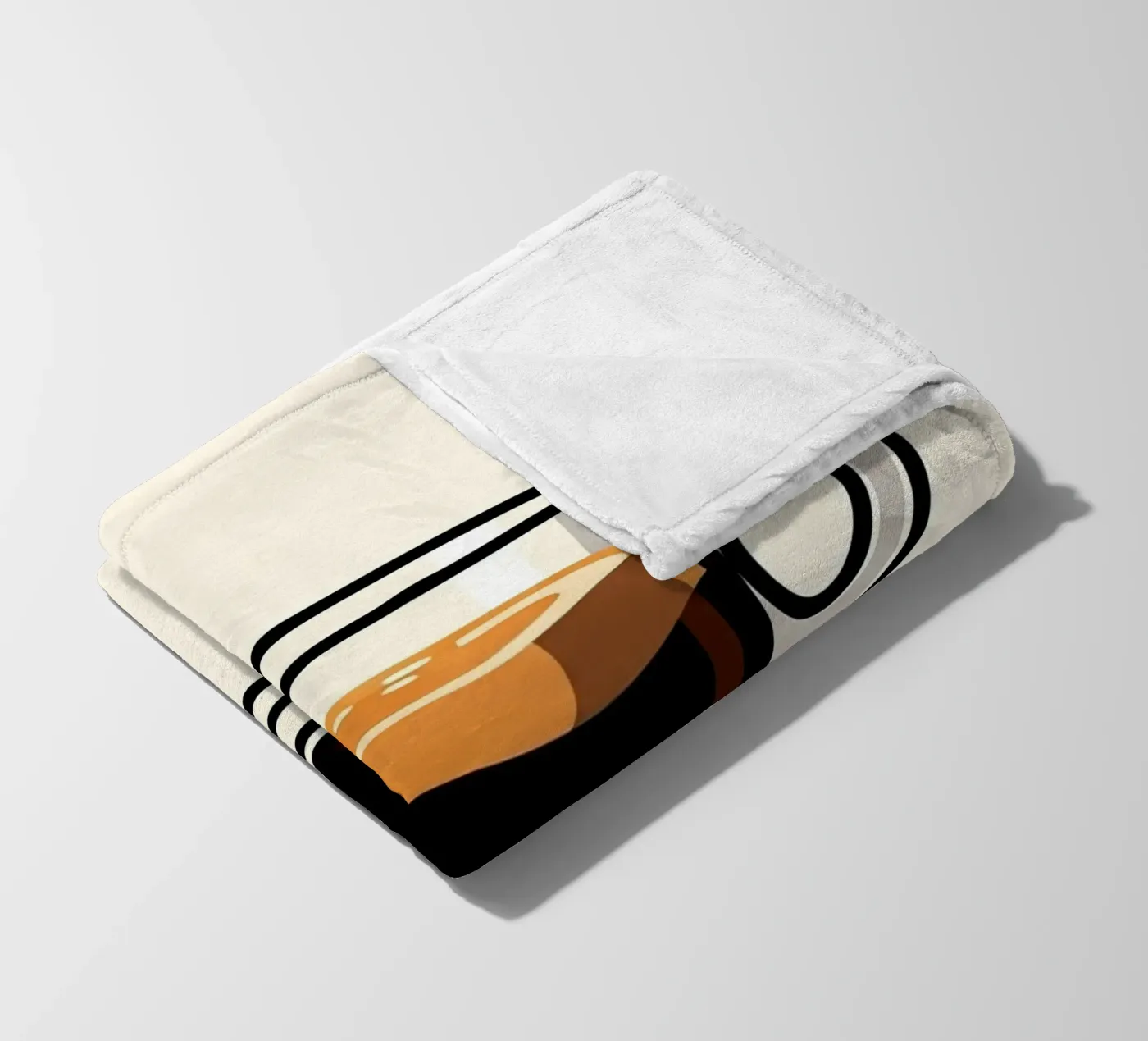 espresso fleece blanket by LIFESTYLE OBJECTS
