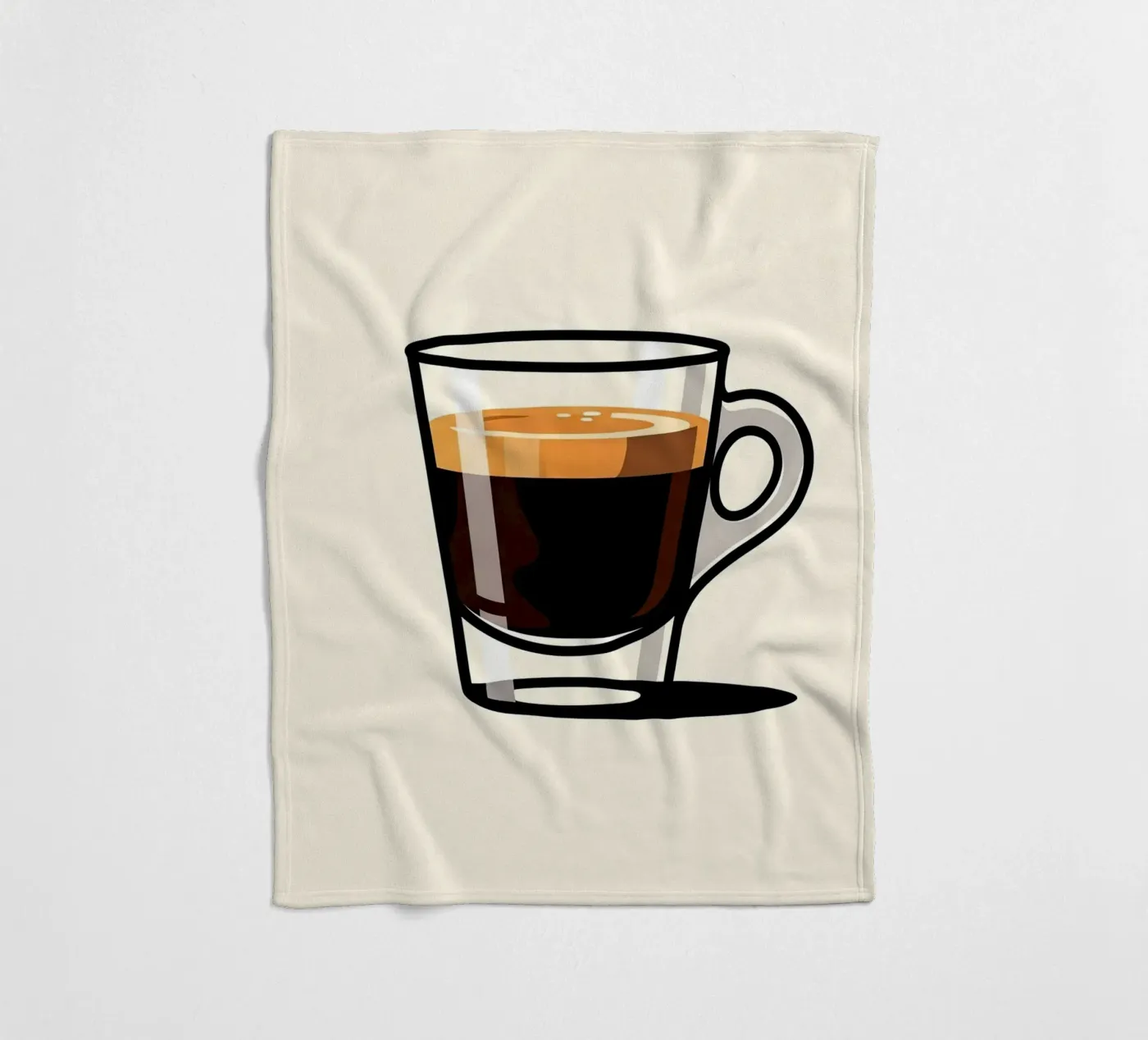 espresso fleecedeken van LIFESTYLE OBJECTS