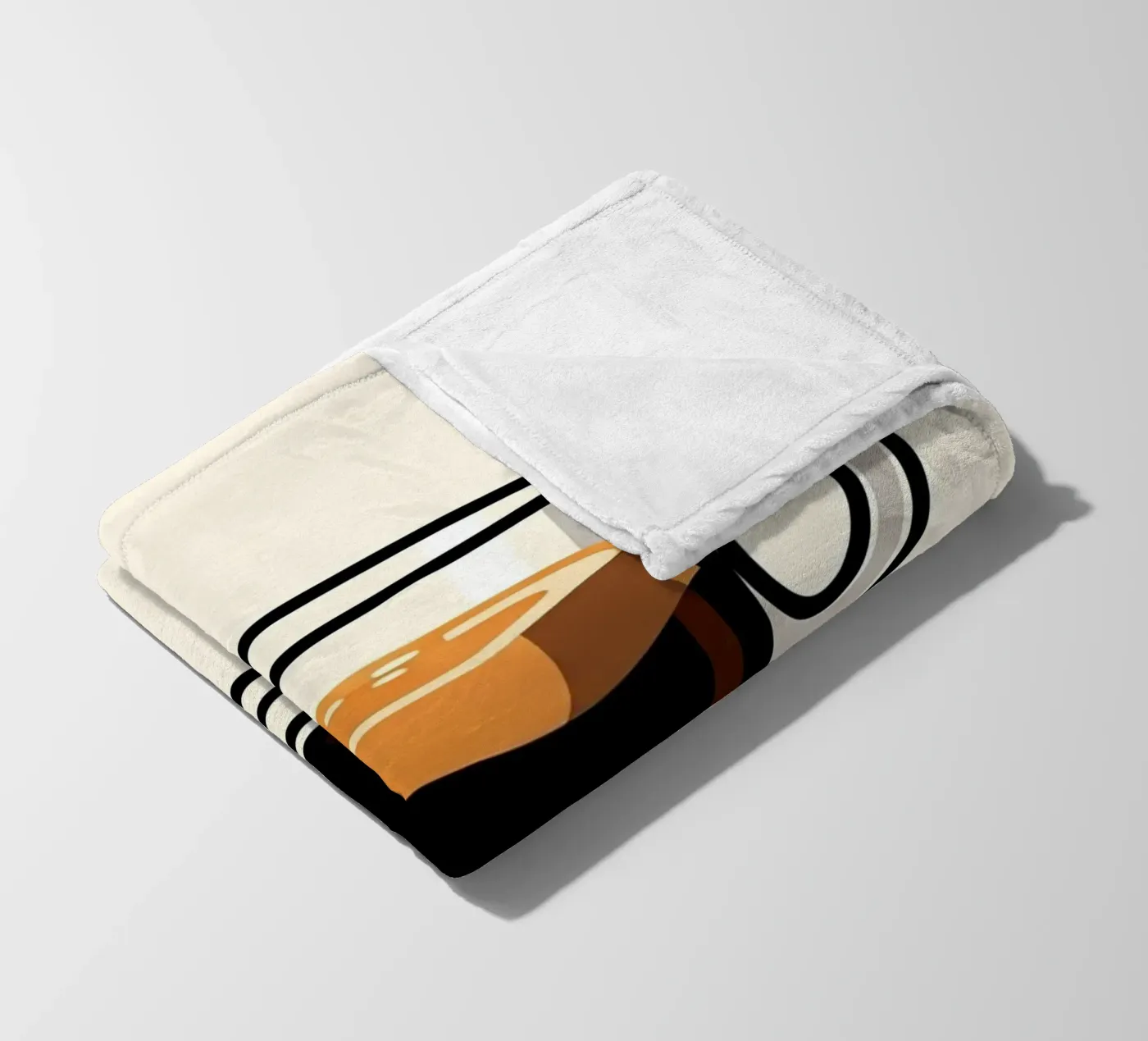 espresso fleece blanket by LIFESTYLE OBJECTS
