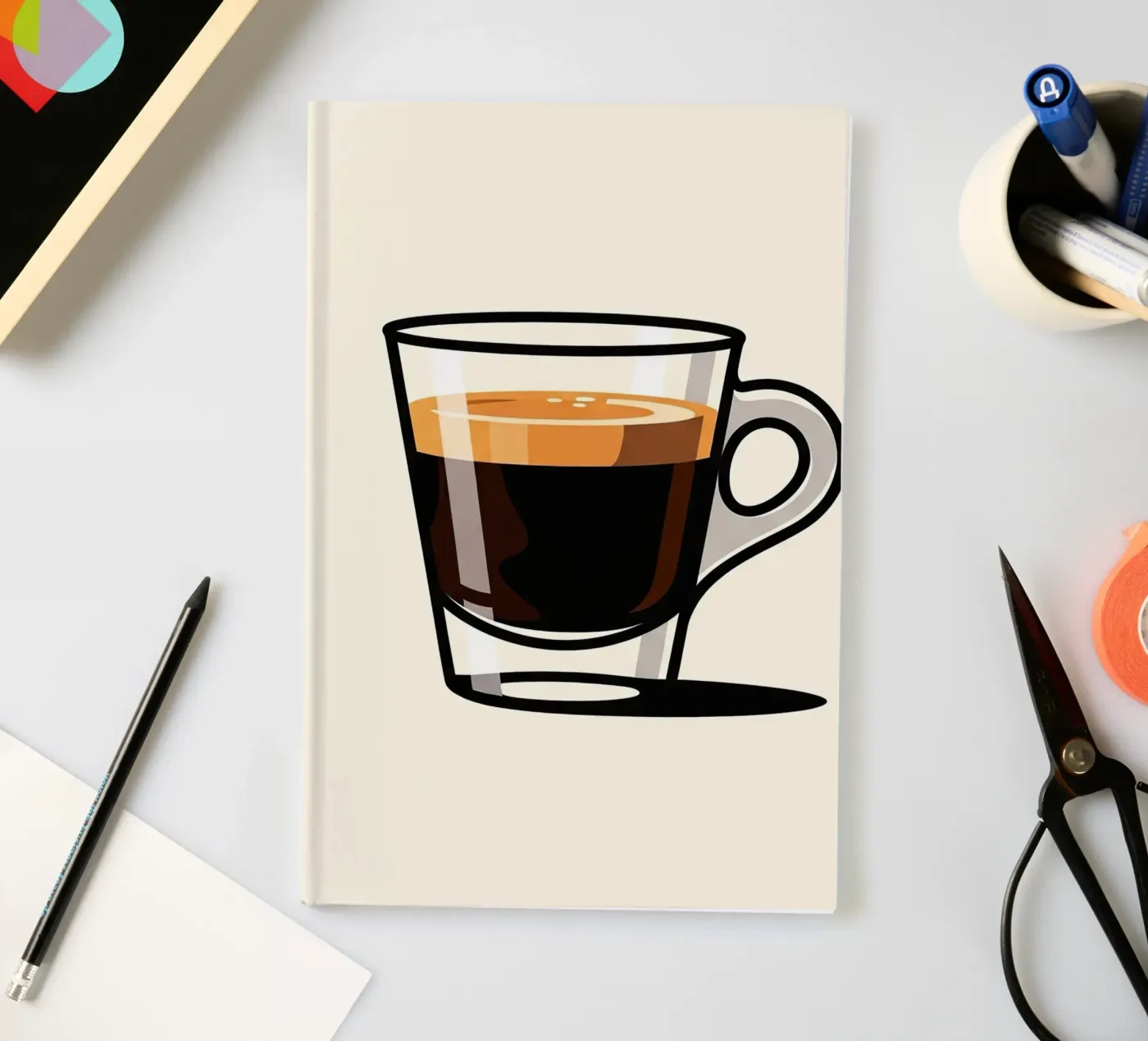 espresso notitieboek van LIFESTYLE OBJECTS