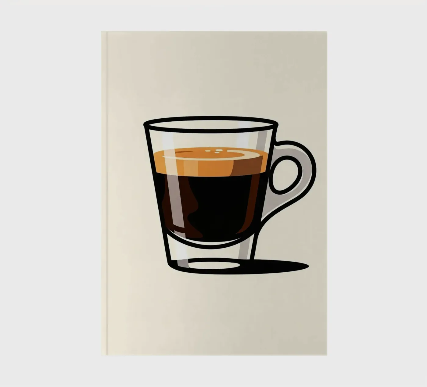 espresso notitieboek van LIFESTYLE OBJECTS