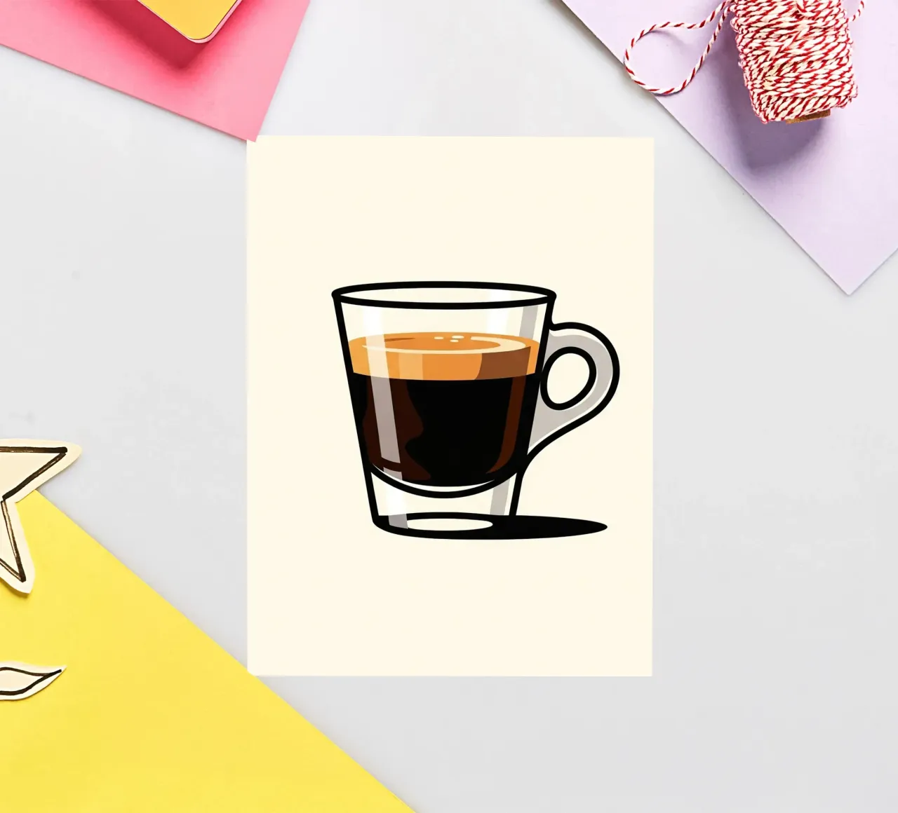 espresso sticker by LIFESTYLE OBJECTS