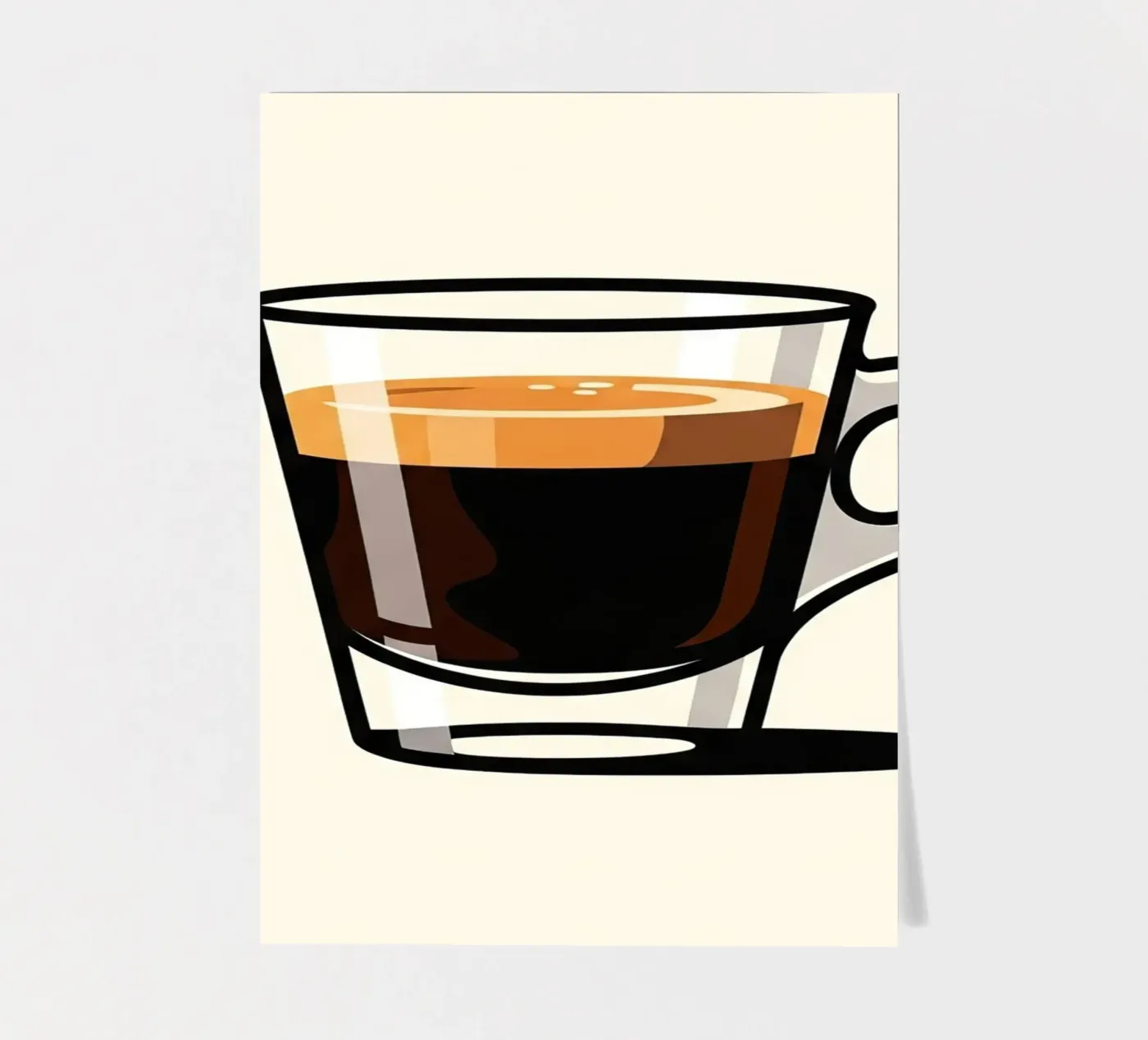 espresso sticker sheet by LIFESTYLE OBJECTS