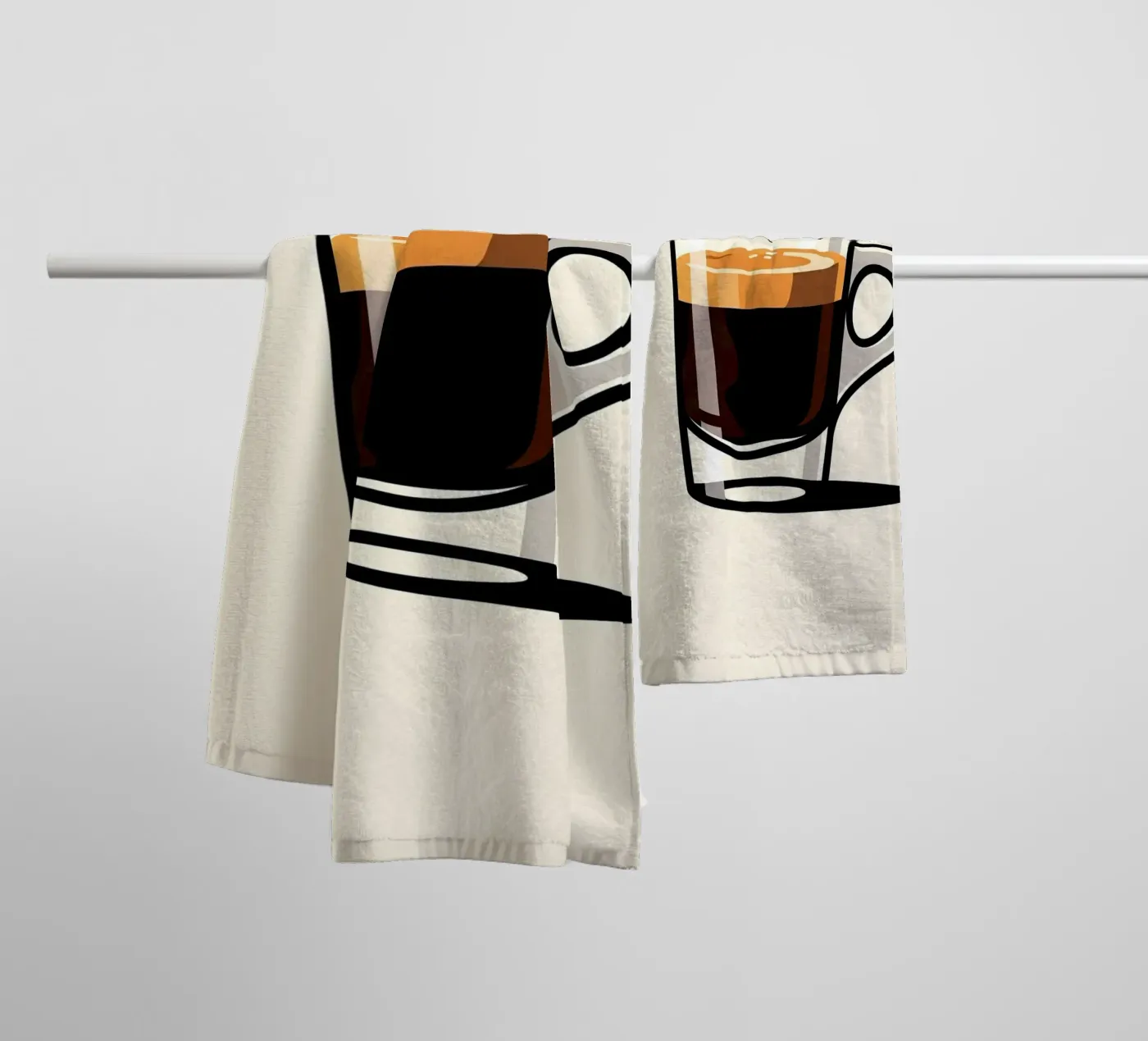espresso serviette de bain de LIFESTYLE OBJECTS