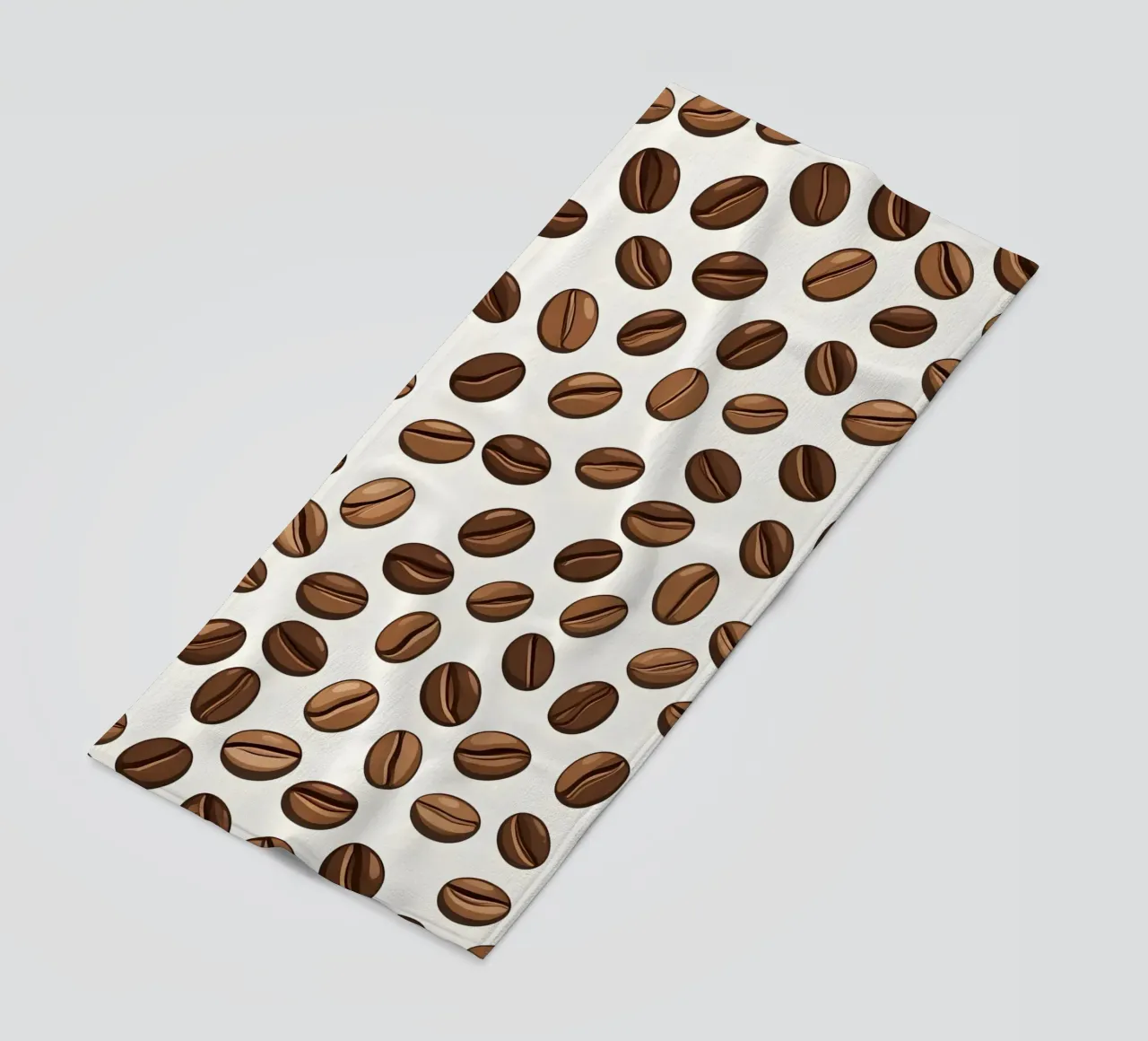 Coffee beans pattern telo mare da LIFESTYLE OBJECTS