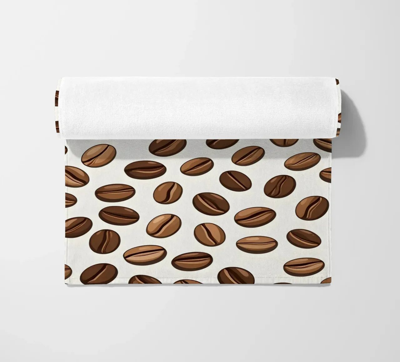 Coffee beans pattern telo mare da LIFESTYLE OBJECTS