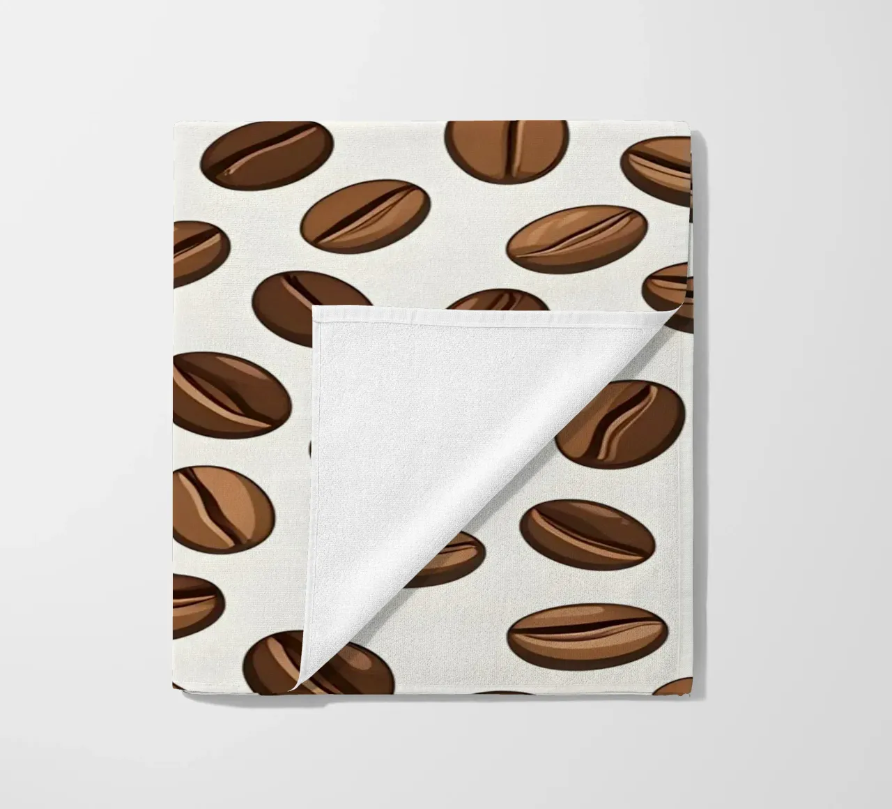 Coffee beans pattern telo mare da LIFESTYLE OBJECTS