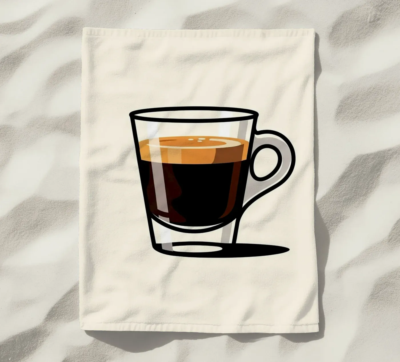 ristretto espresso telo mare da LIFESTYLE OBJECTS