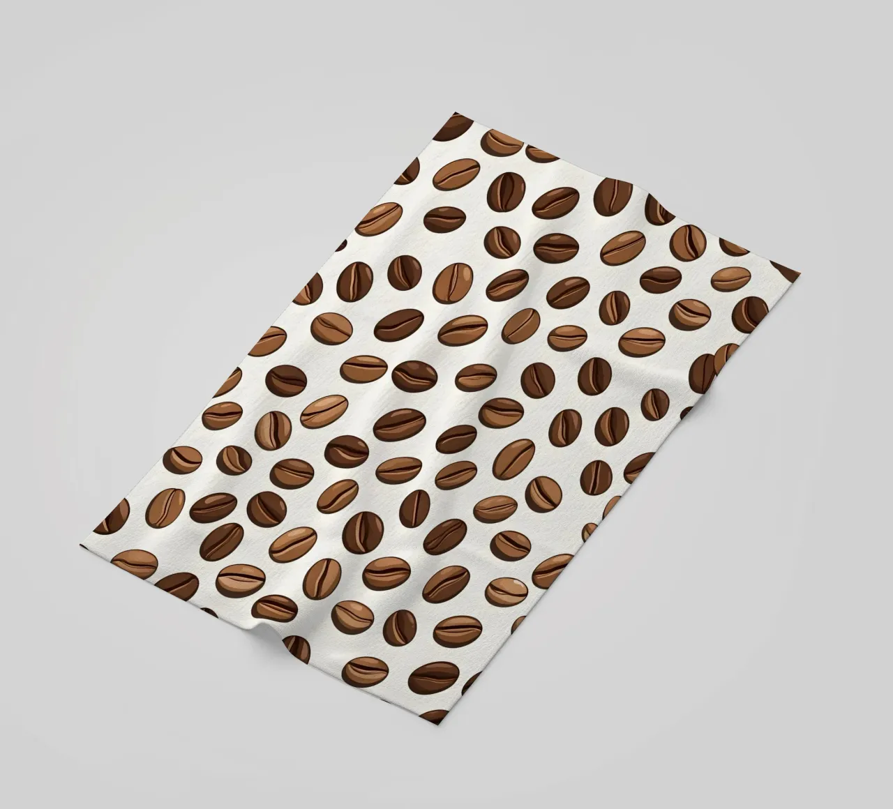 Coffee beans pattern telo mare da LIFESTYLE OBJECTS