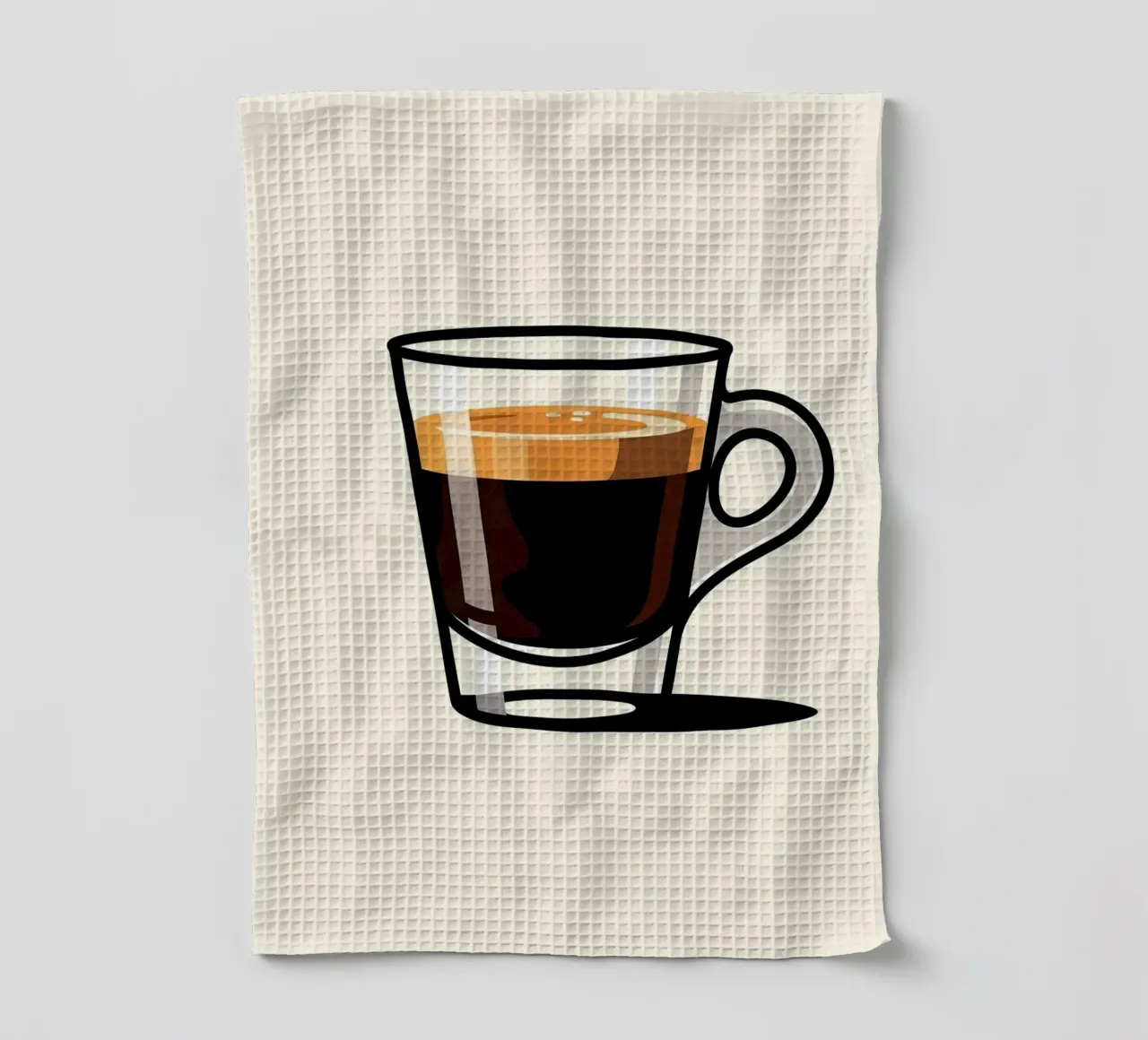 Espresso Geschirrtuch von LIFESTYLE OBJECTS