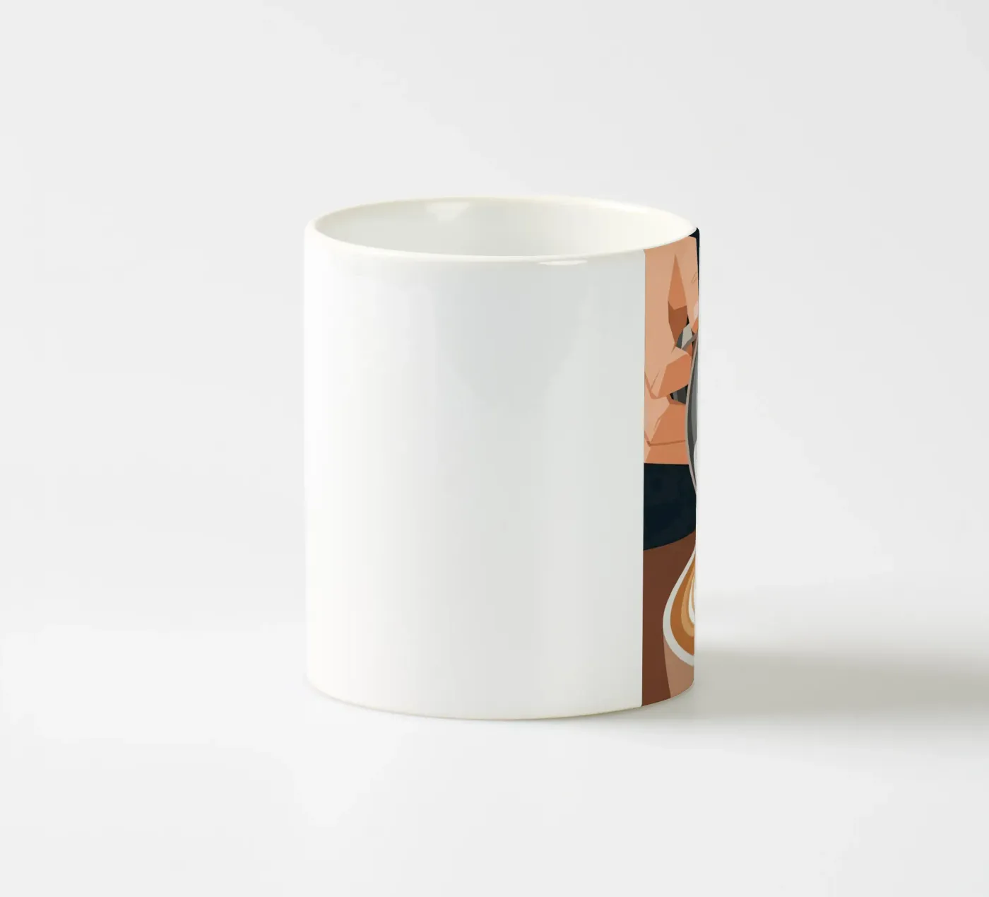 design barista hands latte art ceramic mug by LIFESTYLE OBJECTS