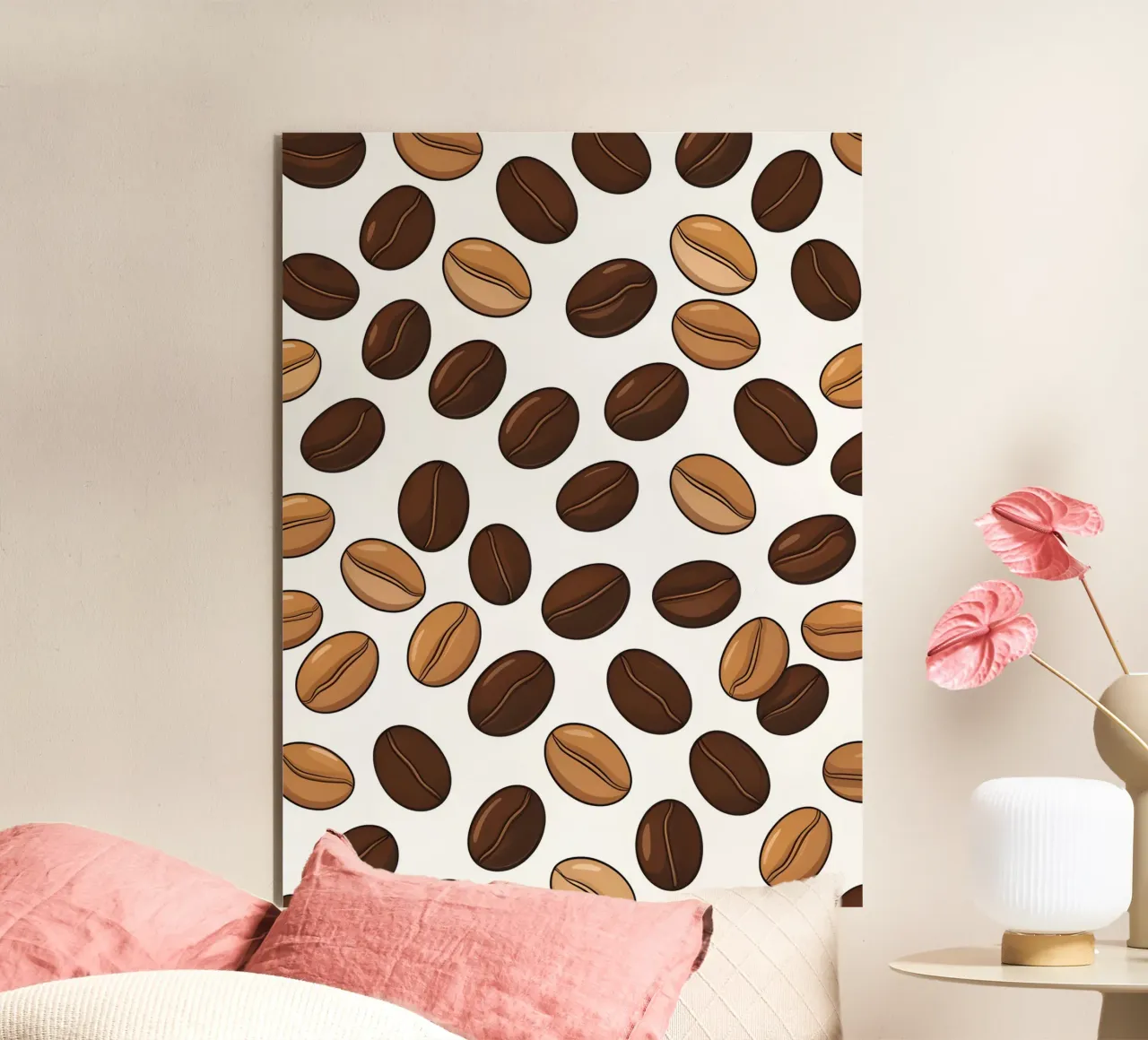 Coffee beans pattern forex plate by LIFESTYLE OBJECTS