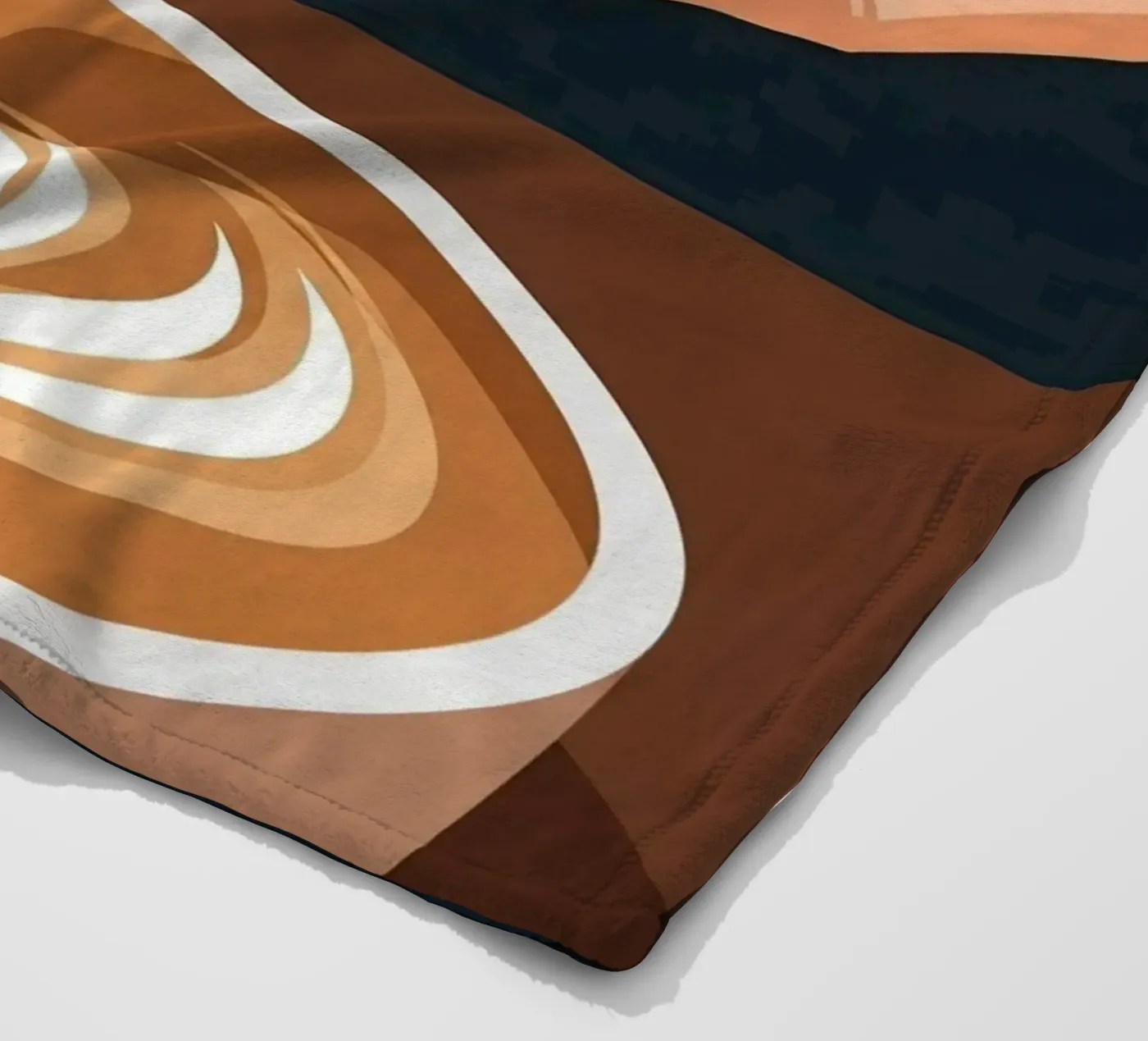 design barista hands latte art fleecedeken van LIFESTYLE OBJECTS