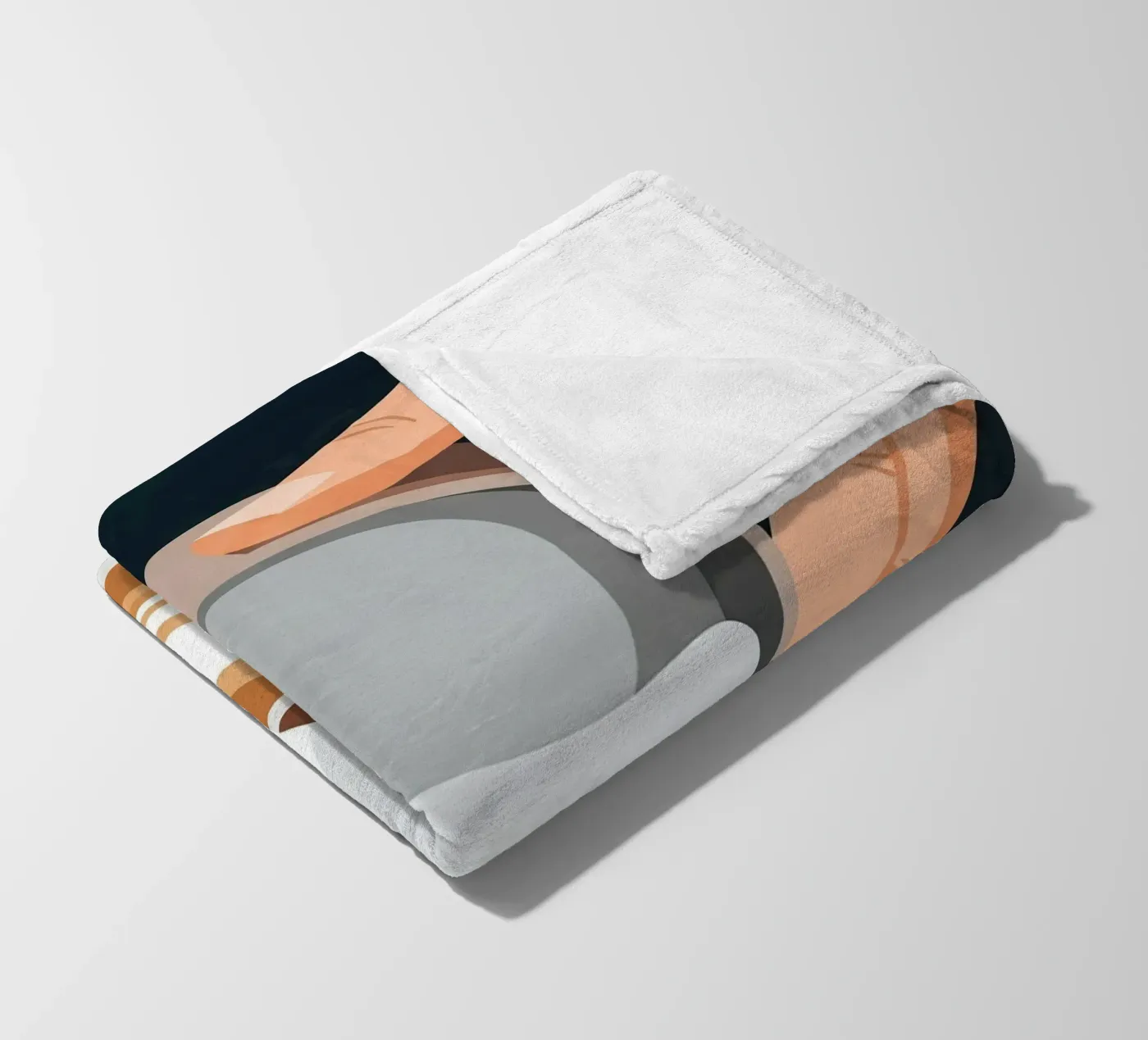 design barista hands latte art fleecedeken van LIFESTYLE OBJECTS