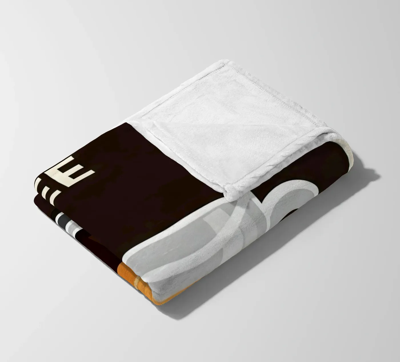 Espresso Fleecedecke von LIFESTYLE OBJECTS