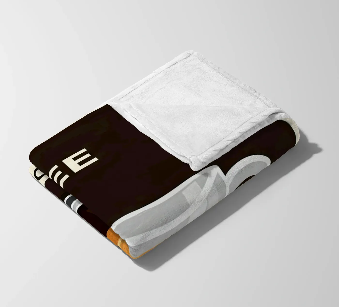 Espresso Fleecedecke von LIFESTYLE OBJECTS