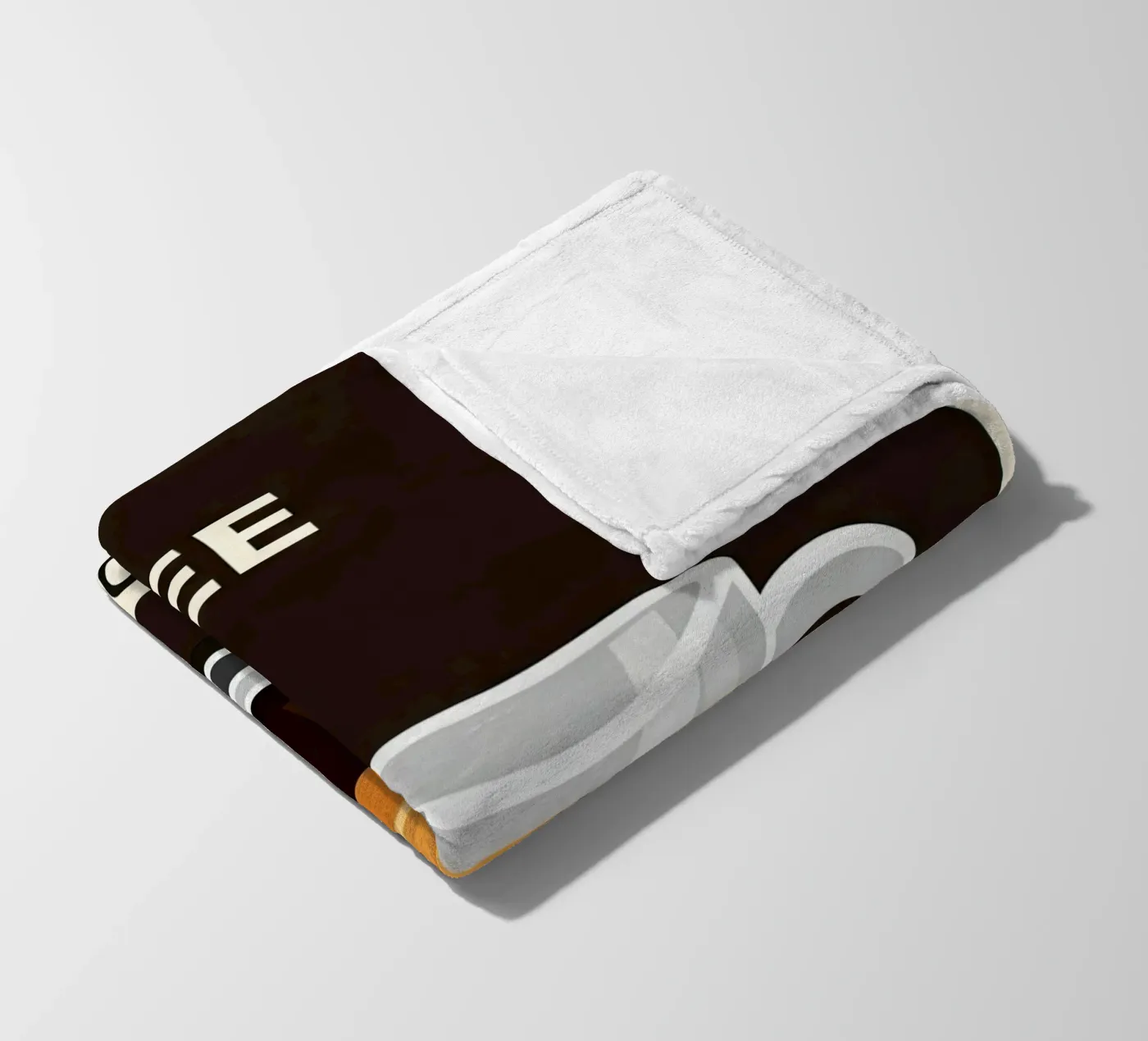 Espresso Fleecedecke von LIFESTYLE OBJECTS