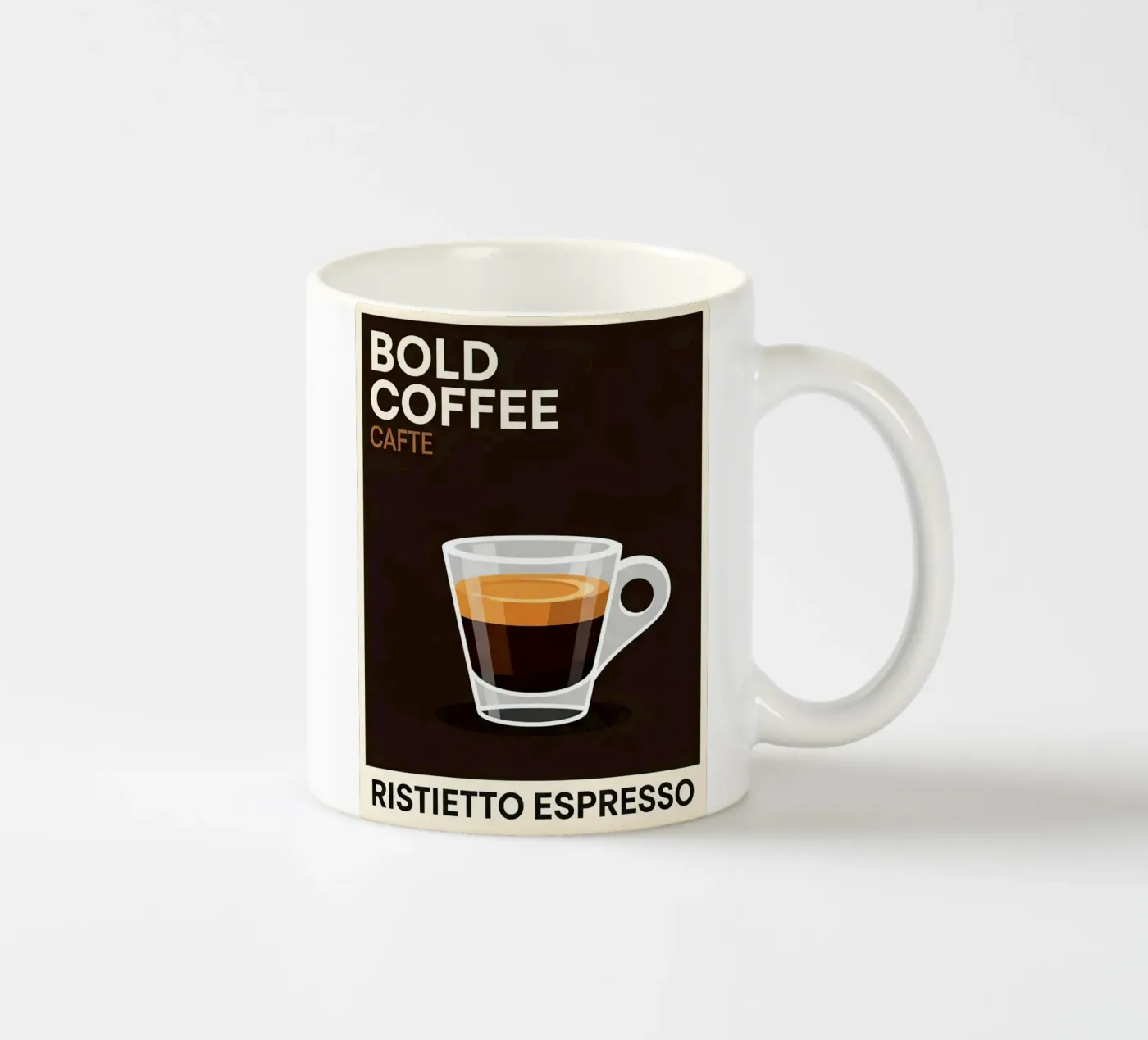 espresso ceramic mug by LIFESTYLE OBJECTS