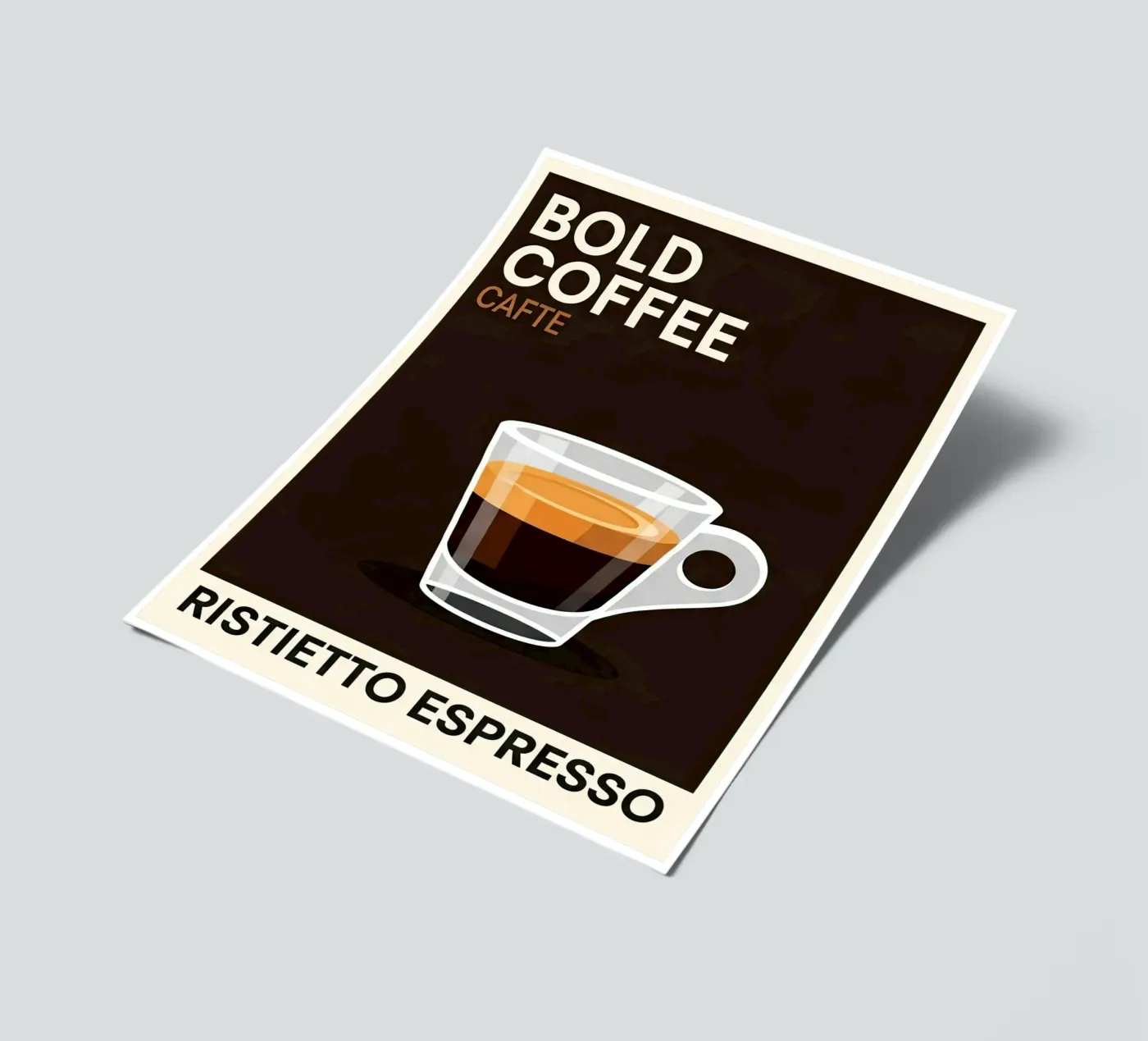 espresso Stickerbogen von LIFESTYLE OBJECTS