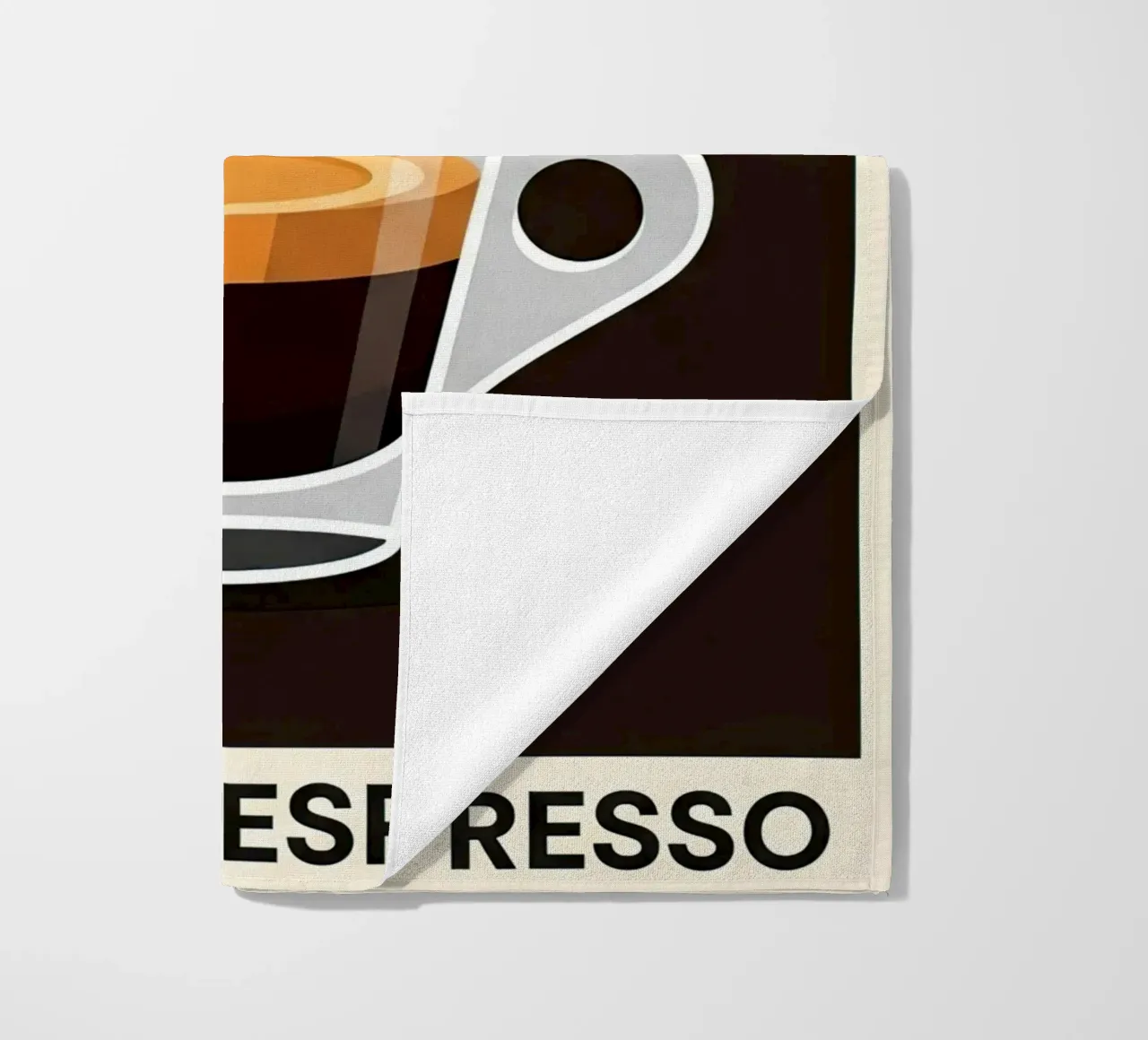 espresso Strandtuch von LIFESTYLE OBJECTS