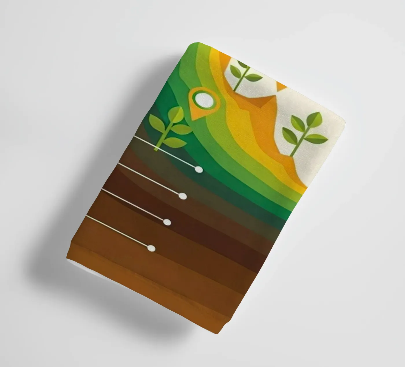 coffee altitude infographic towel by LIFESTYLE OBJECTS