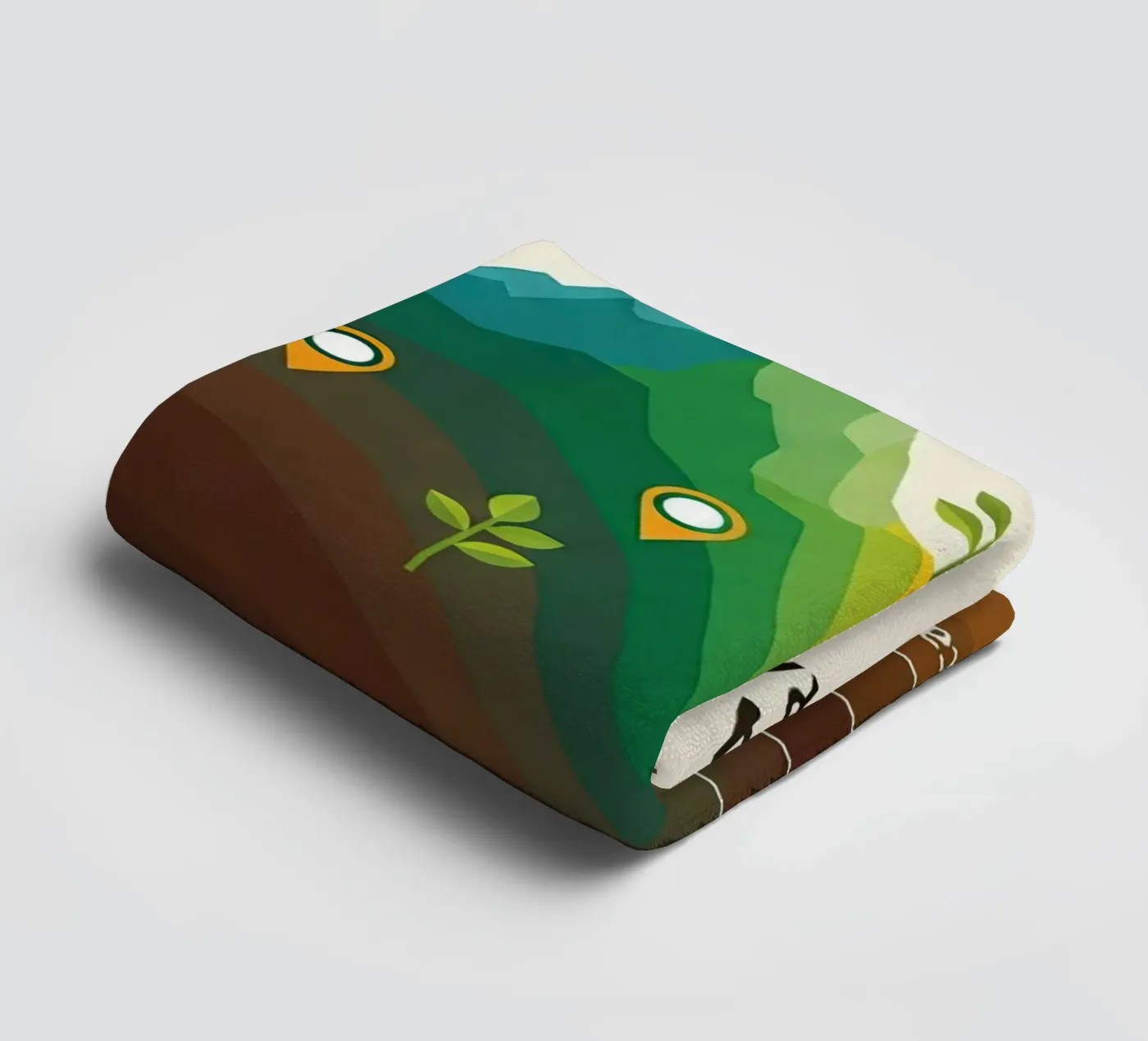 coffee altitude infographic towel by LIFESTYLE OBJECTS