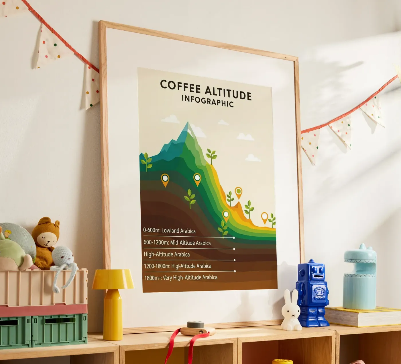 coffee altitude infographic hahnemühle by LIFESTYLE OBJECTS