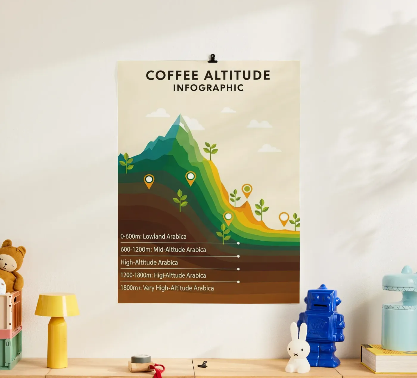 coffee altitude infographic hahnemühle by LIFESTYLE OBJECTS