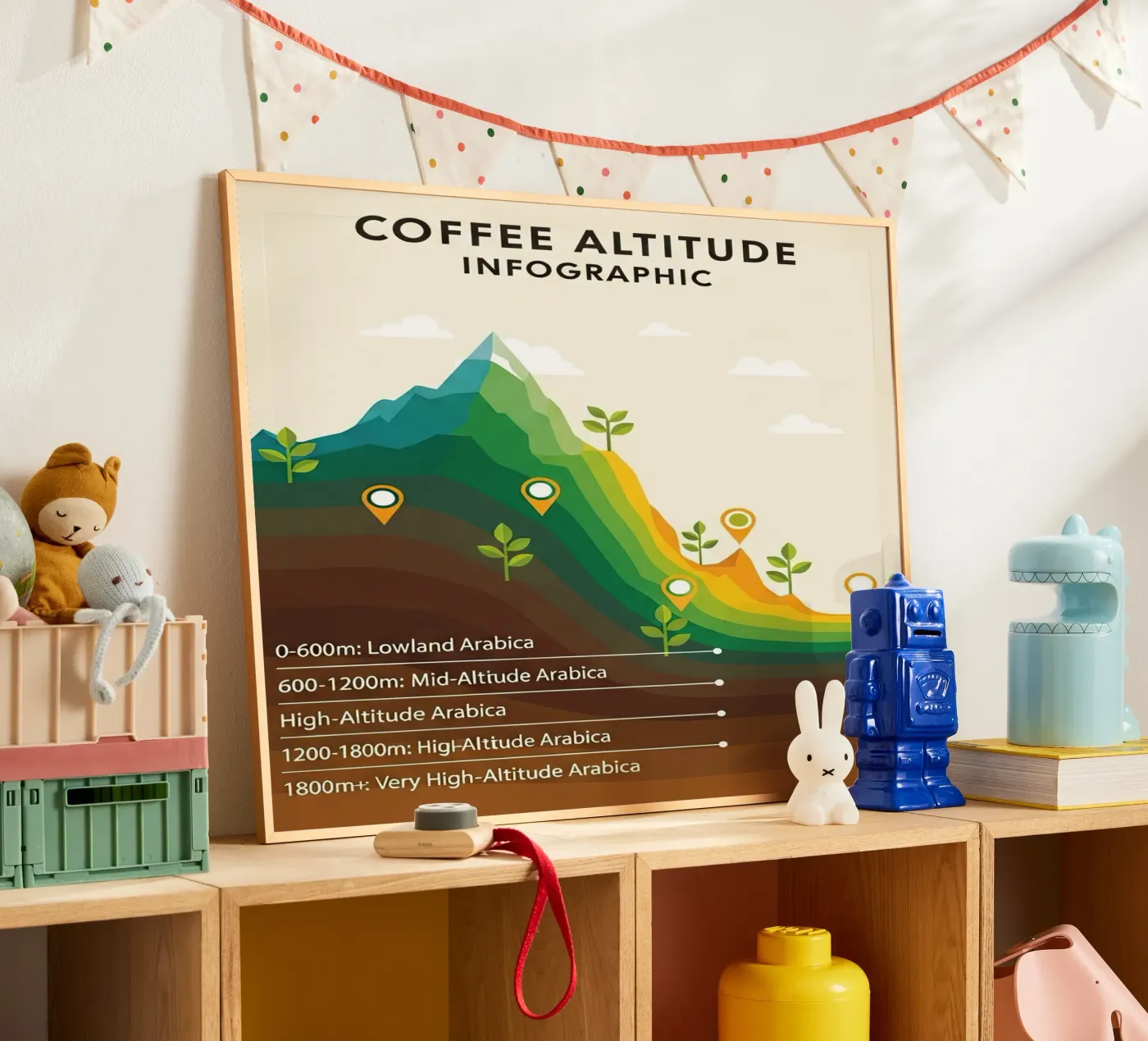 coffee altitude infographic hahnemühle by LIFESTYLE OBJECTS
