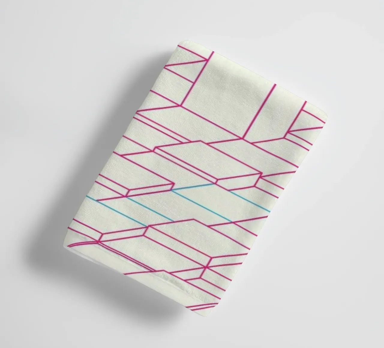 Upsidedown II towel by Metron