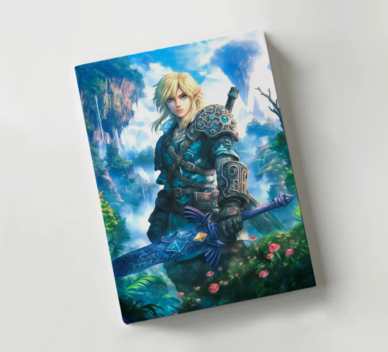 Link The Legend of Zelda Video Game notebook by Fleur de Lys